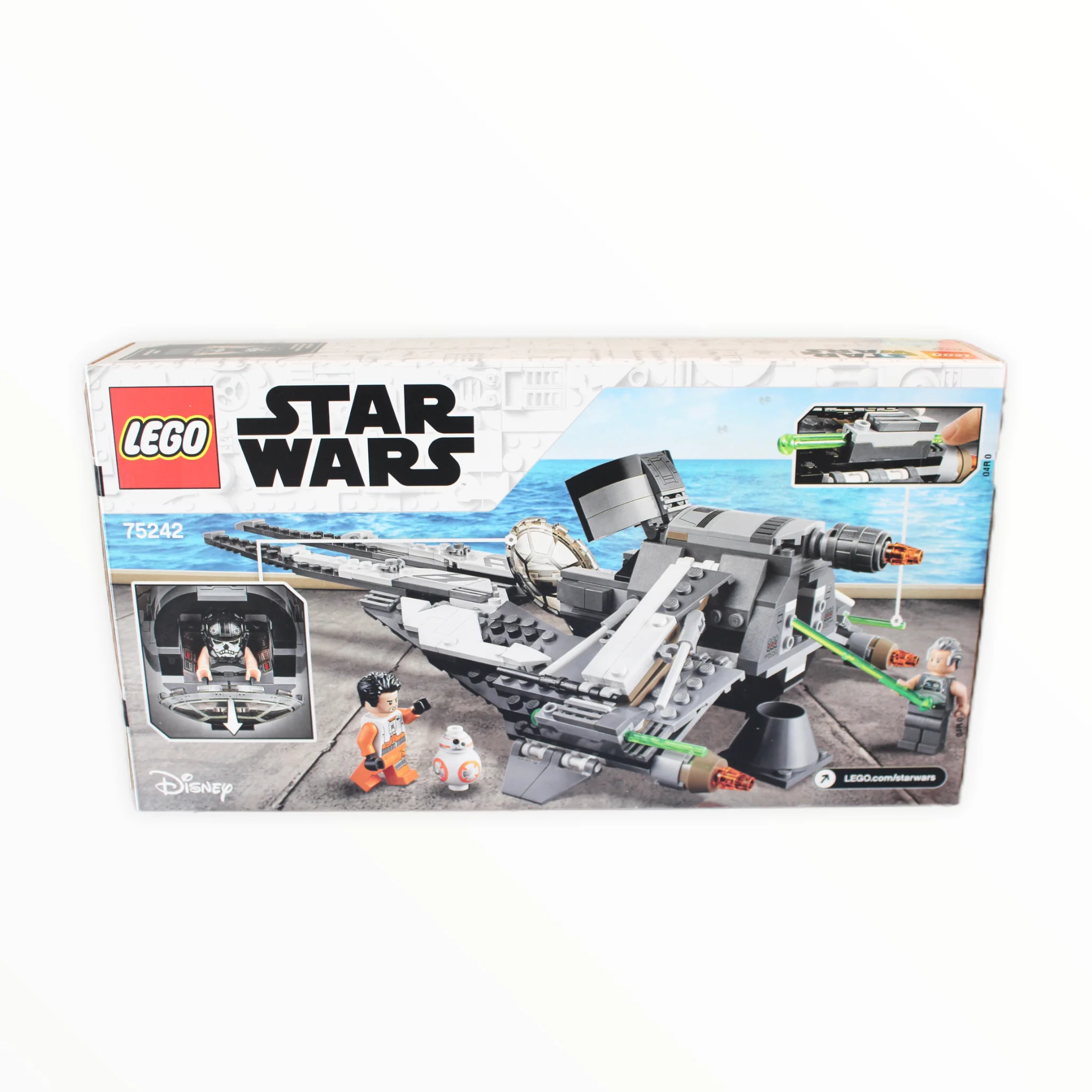 Retired Set 75242 Star Wars Black Ace TIE Interceptor - Image 2