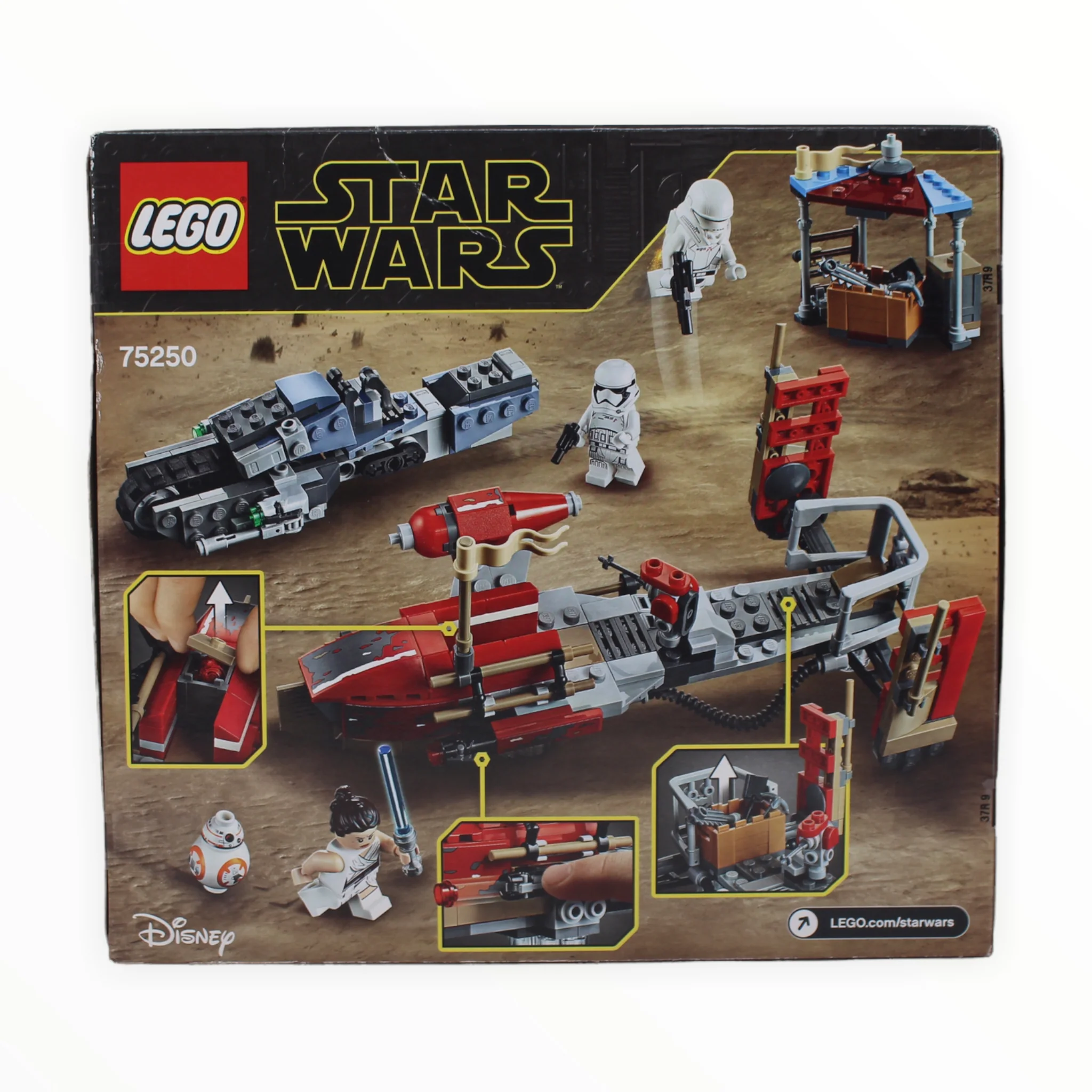 Retired Set 75250 Star Wars Pasaana Speeder Chase - Image 2