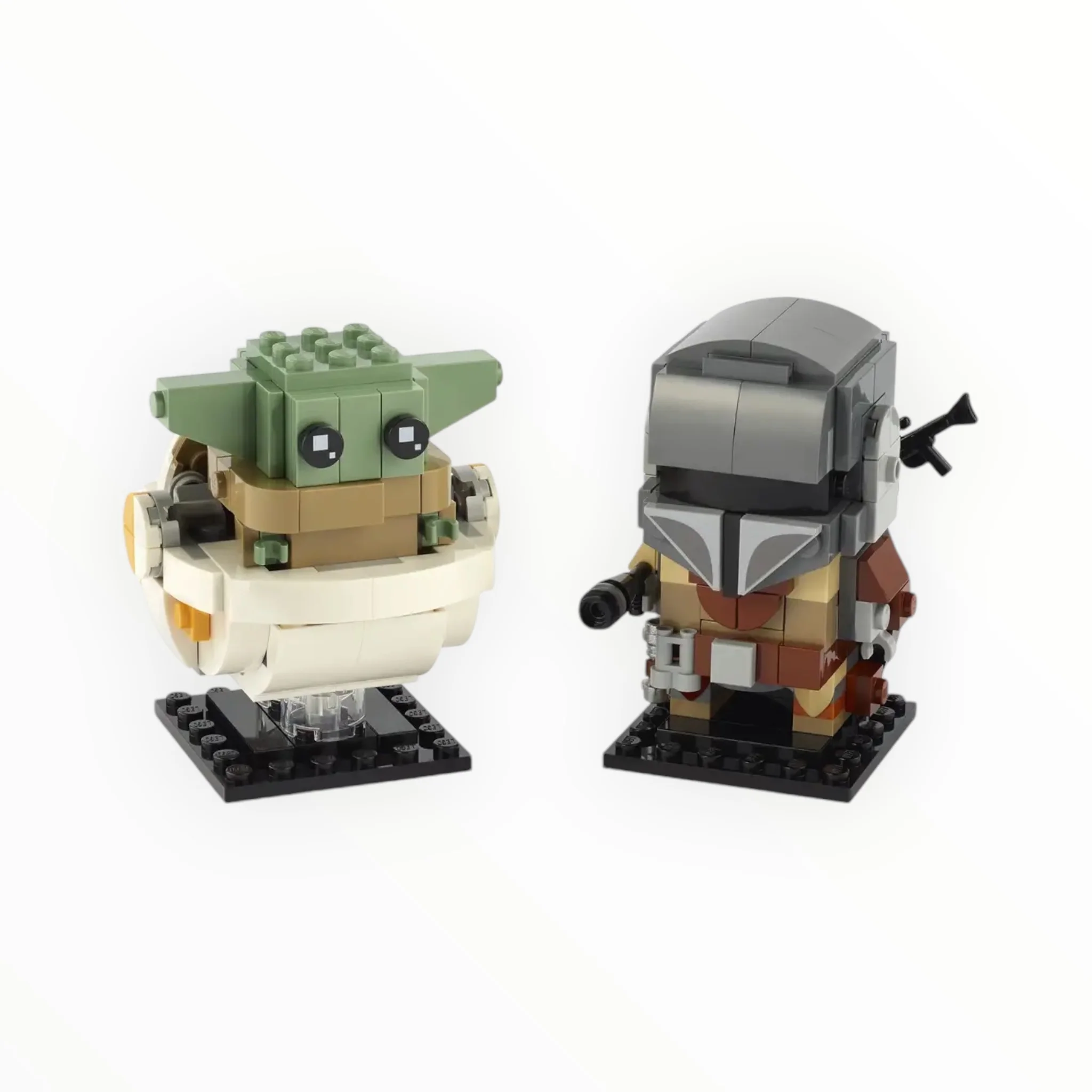 Retired Set 75317 Star Wars BrickHeadz The Mandalorian & The Child - Image 3