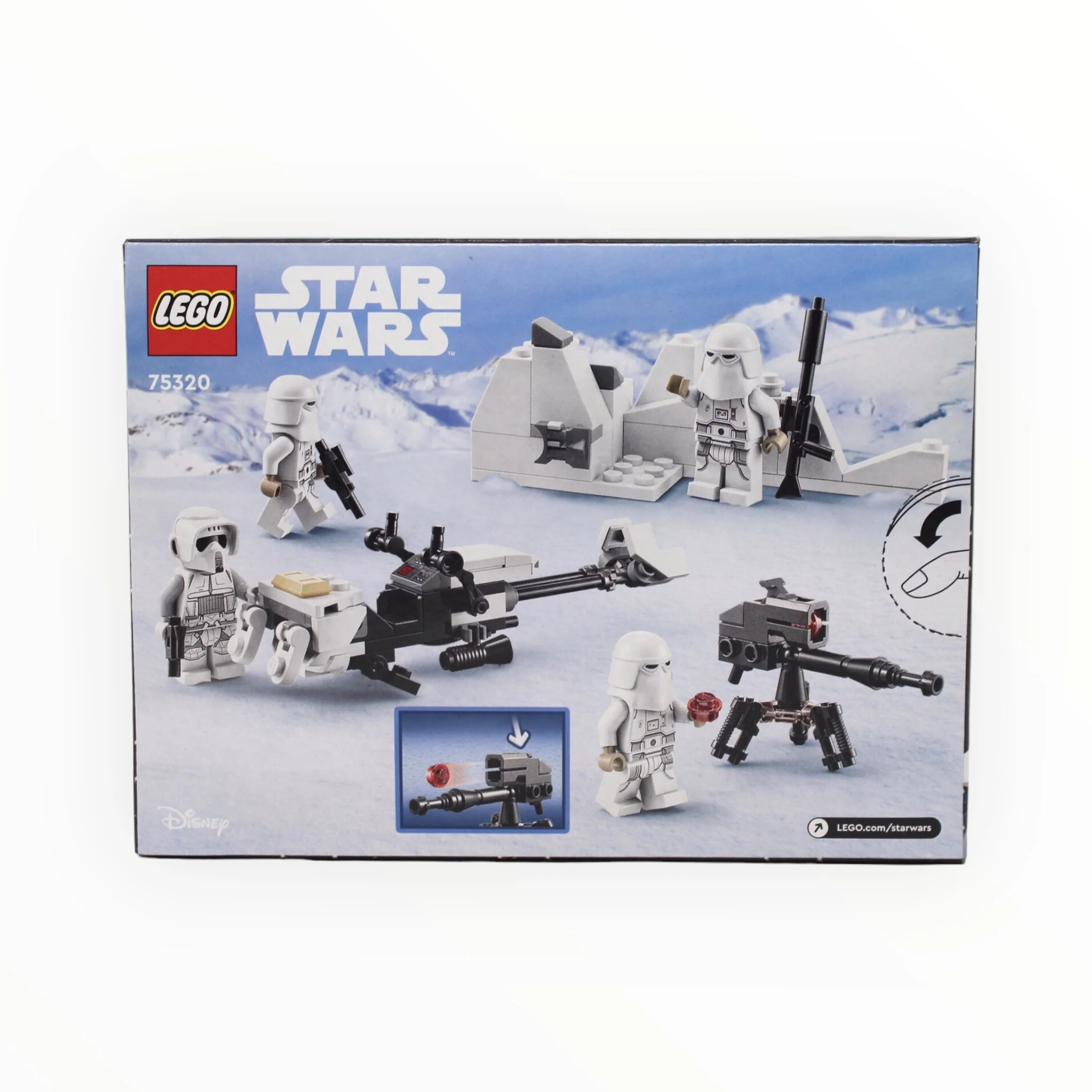 Retired Set 75320 Star Wars Snowtrooper Battle Pack - Image 2
