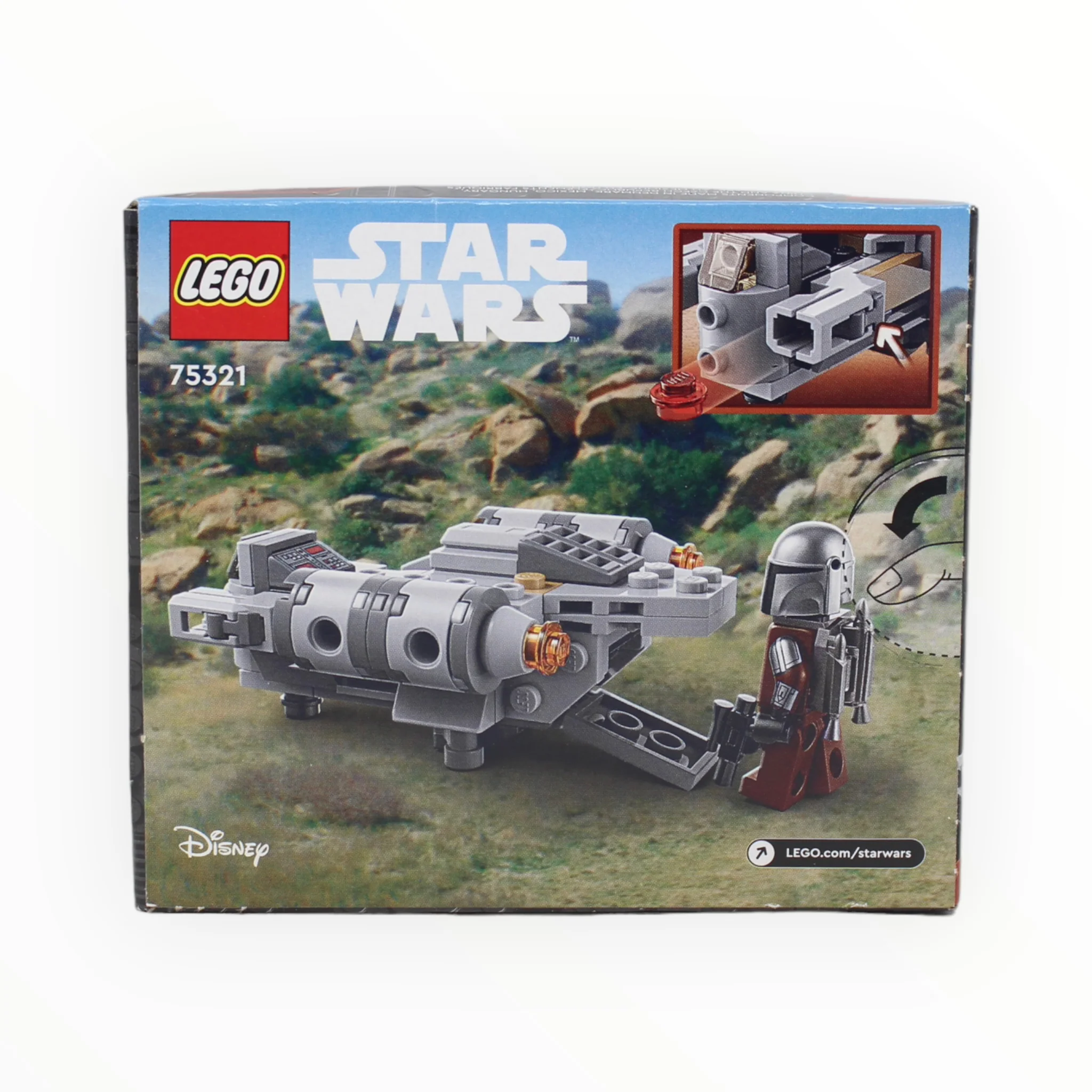Retired Set 75321 Star Wars The Razor Crest Microfighter - Image 2