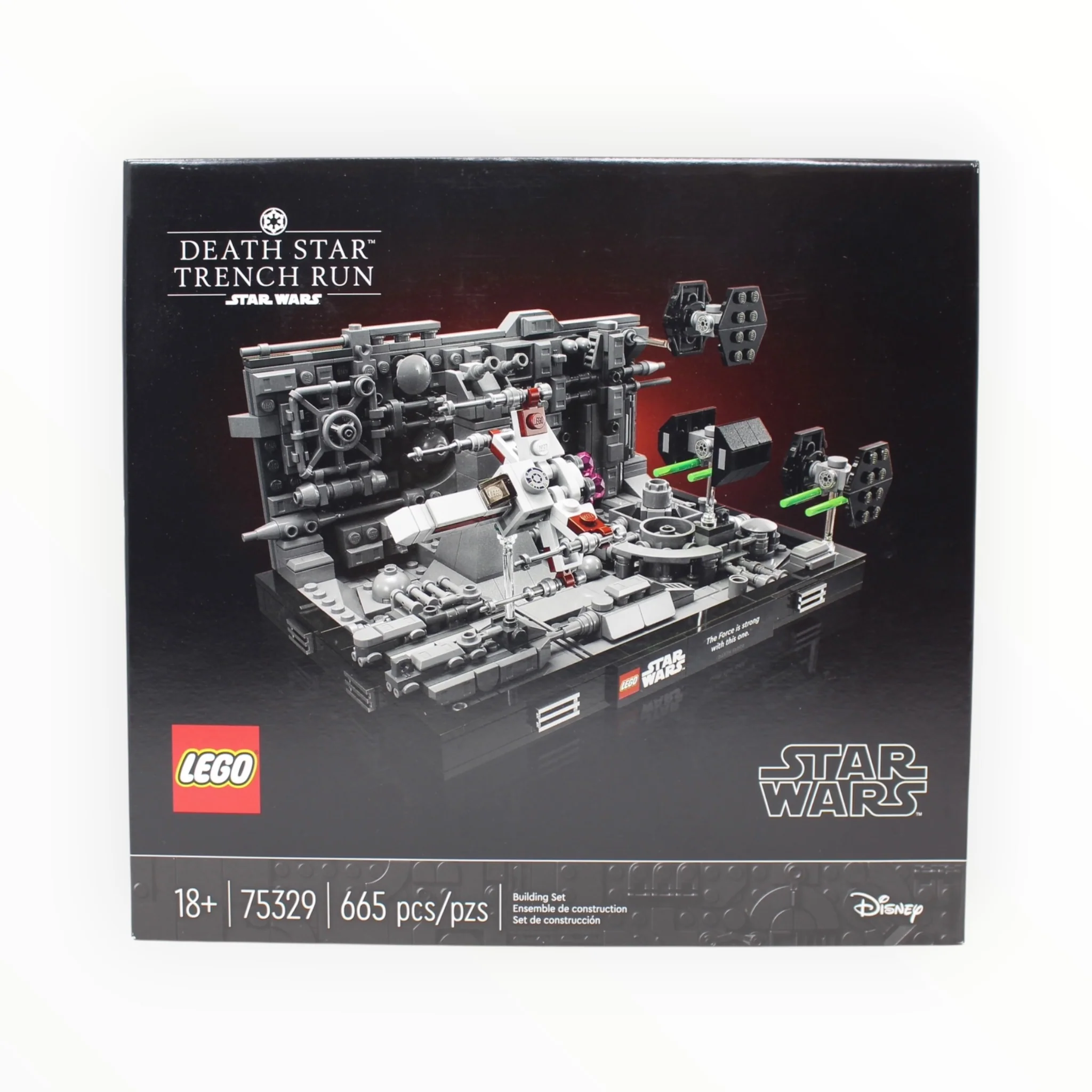 Retired Set 75329 Star Wars Death Star Trench Run Diorama