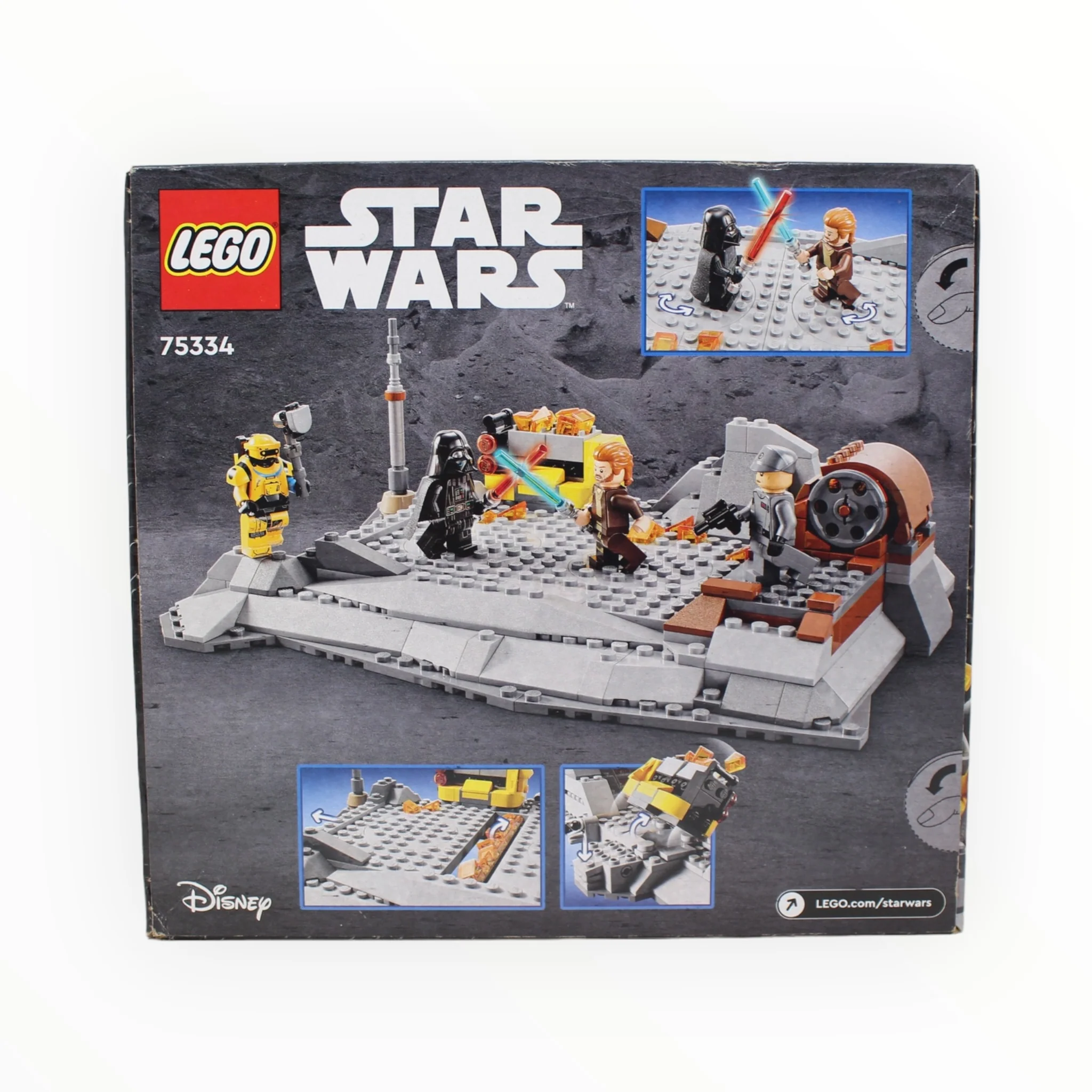 Retired Set 75334 Star Wars Obi-Wan Kenobi vs. Darth Vader - Image 2