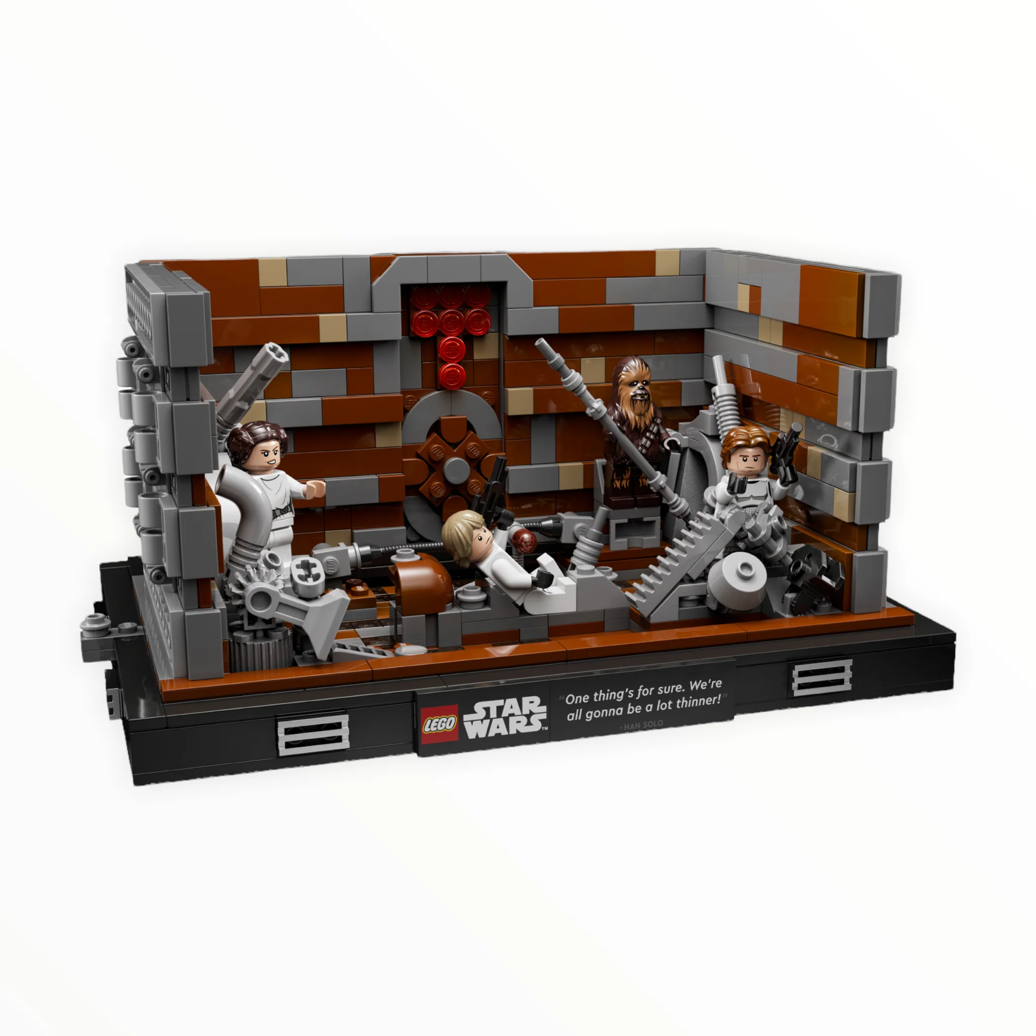 Retired Set 75339 Star Wars Death Star Trash Compactor Diorama - Image 3