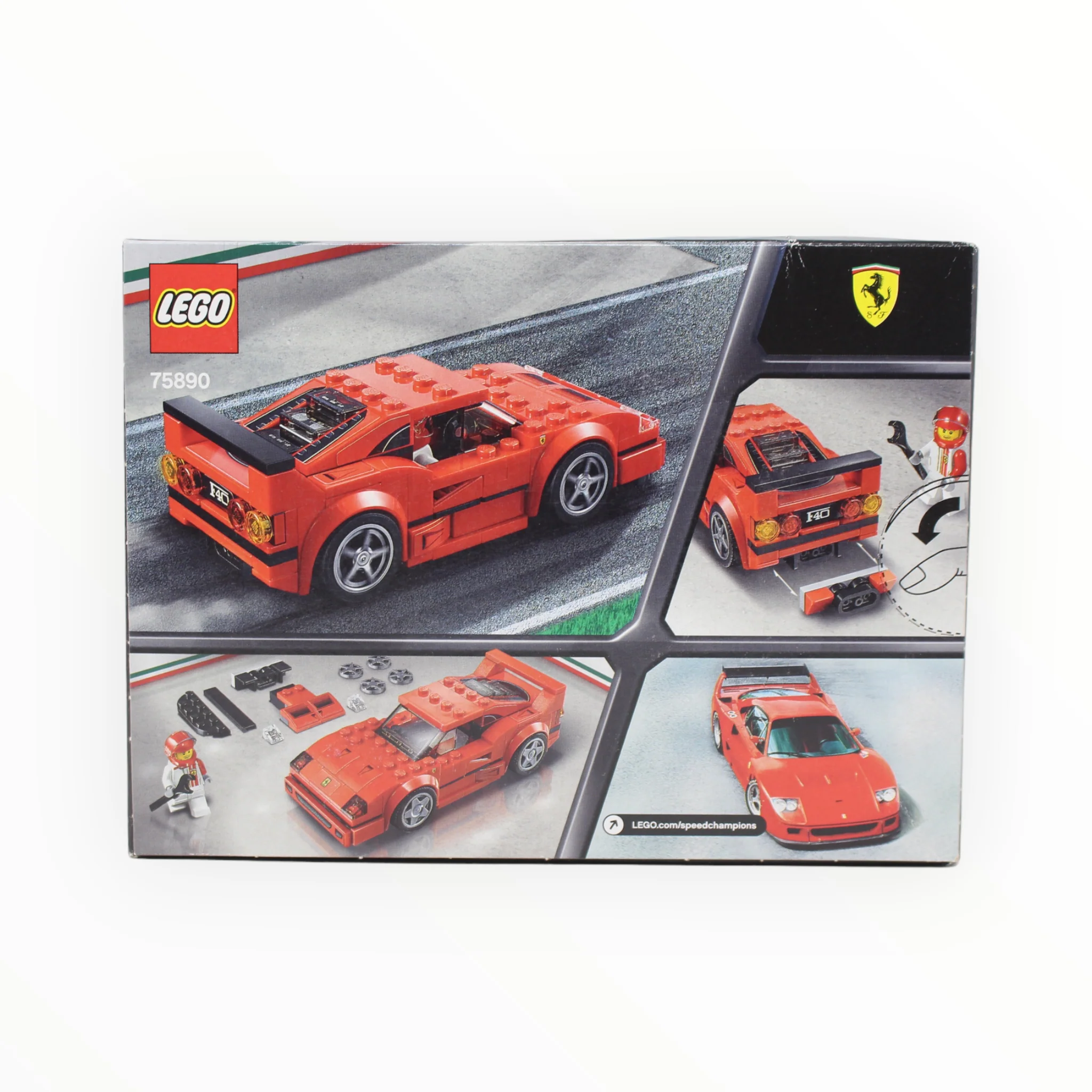 Retired Set 75890 Speed Champions Ferrari F40 Competizione - Image 2