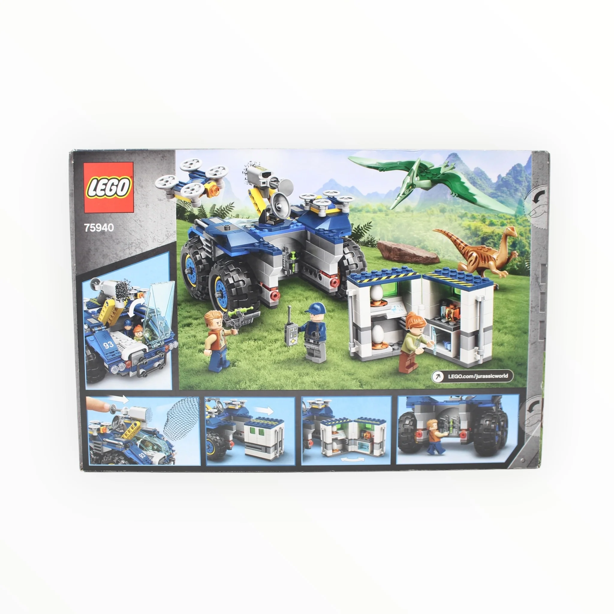 Retired Set 75940 Jurassic World Gallimimus and Pteranodon Breakout - Image 2