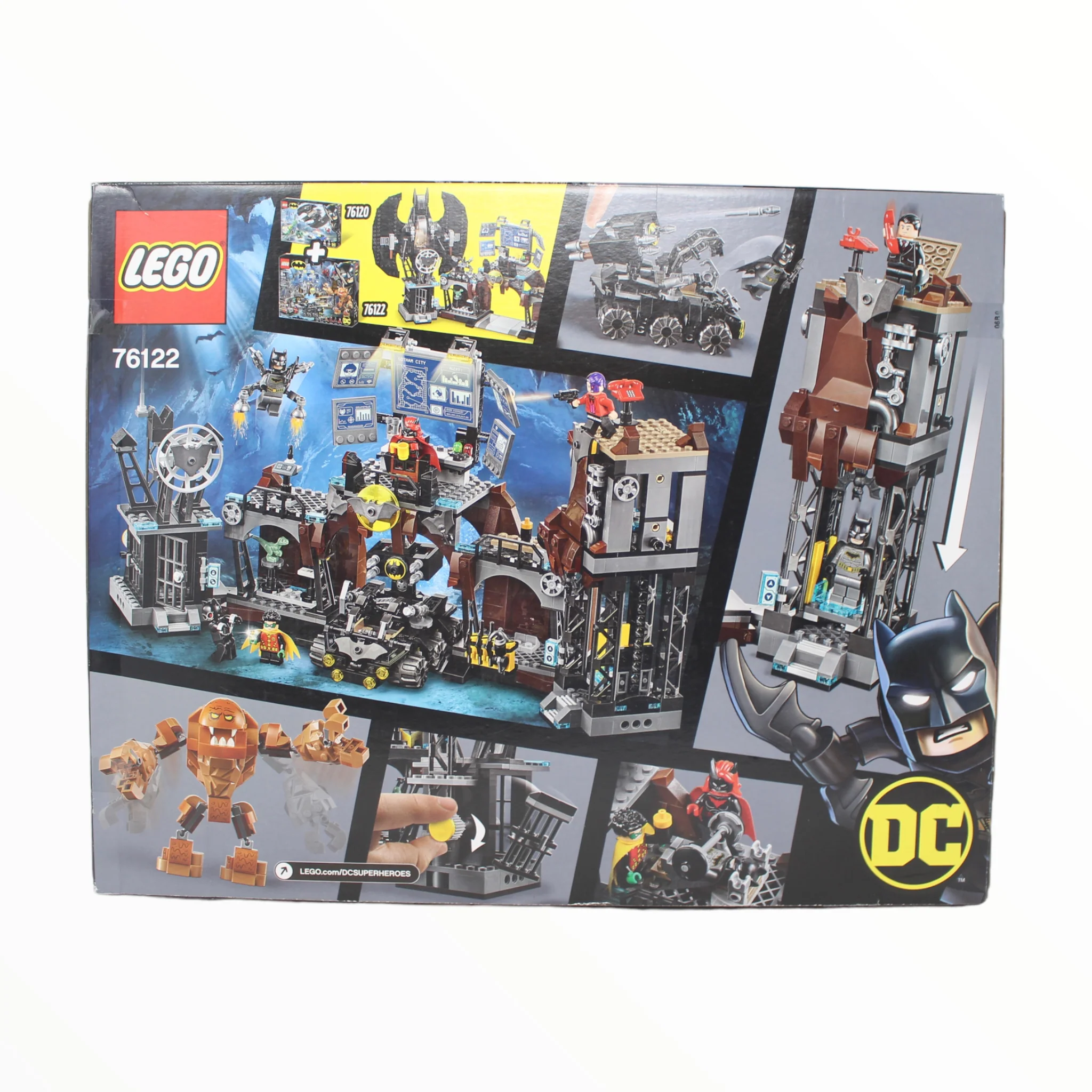 Retired Set 76122 DC Batman Batcave Clayface Invasion - Image 2