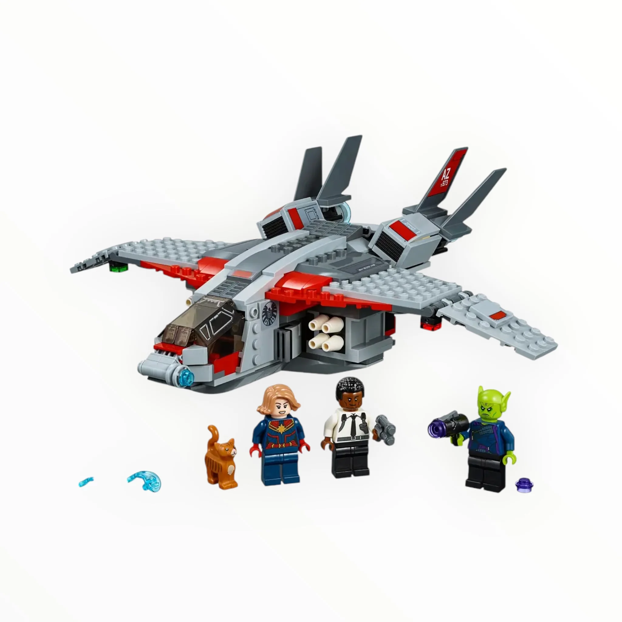 Retired Set 76127 Captain Marvel and The Skrull Attack - Image 3