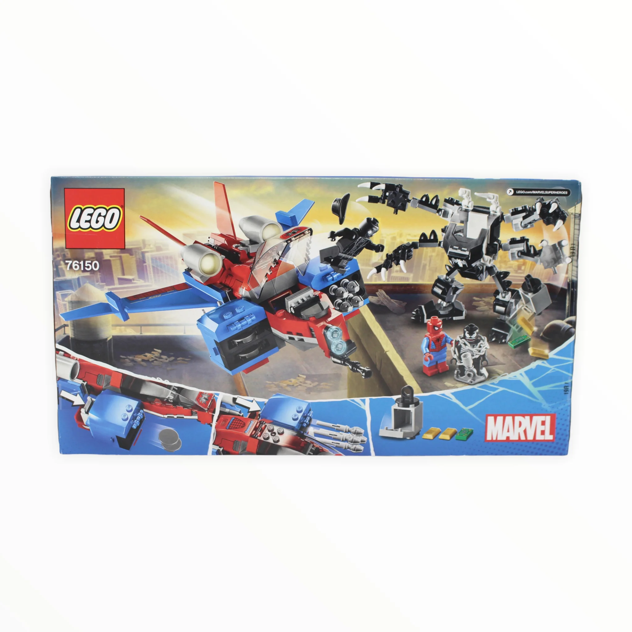 Retired Set 76150 Spider-Man Spiderjet vs. Venom Mech - Image 2