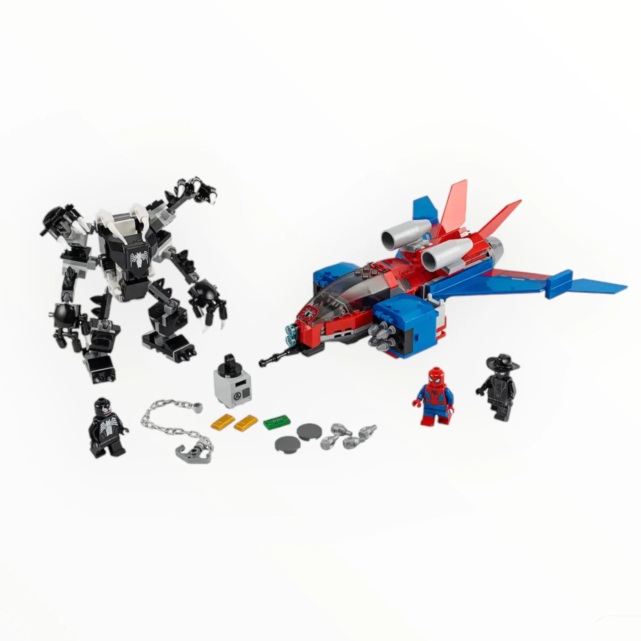Retired Set 76150 Spider-Man Spiderjet vs. Venom Mech - Image 3