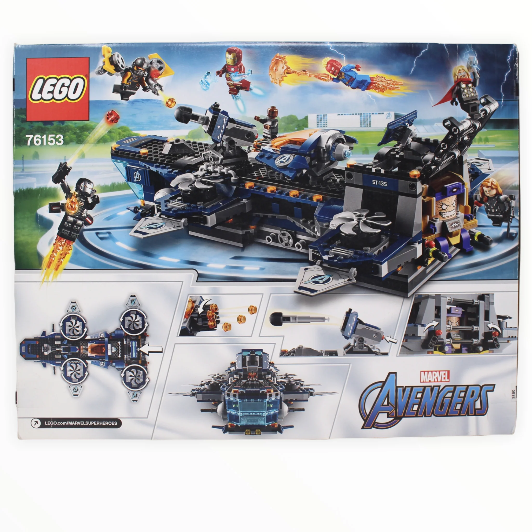 Retired Set 76153 Avengers Helicarrier - Image 2
