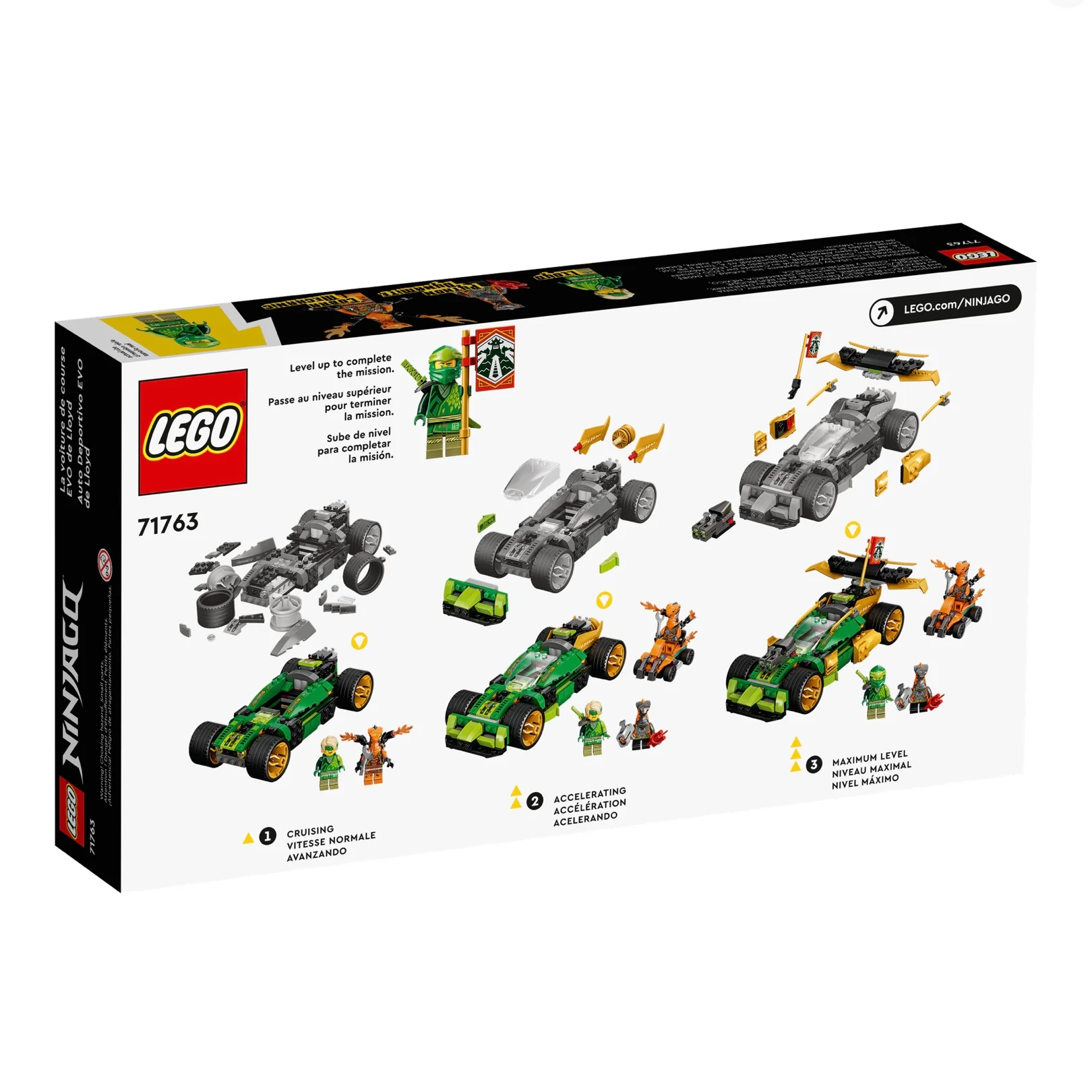 71763 Ninjago Lloyd’s Race Car EVO - Image 3