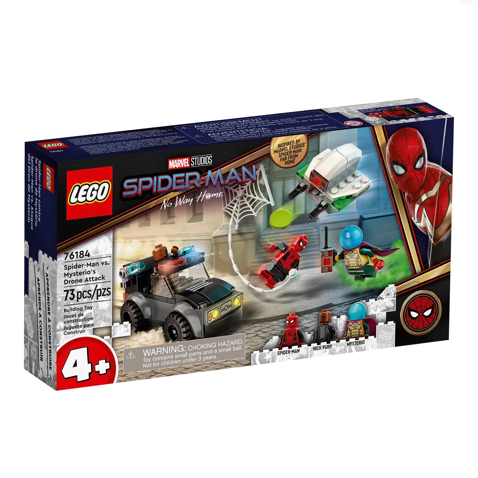 76184 Marvel Studios Spider-Man vs. Mysterio’s Drone Attack - Image 2