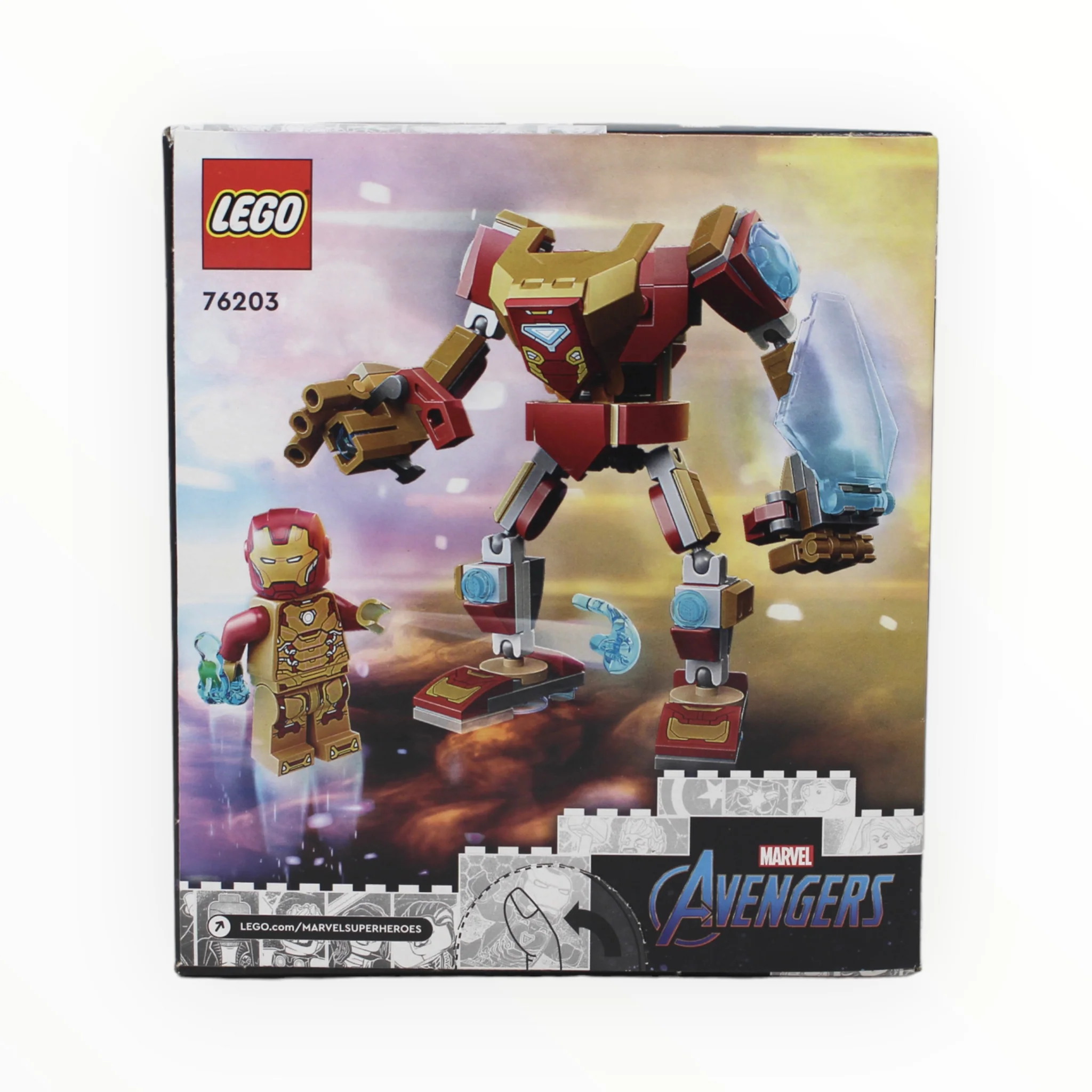 Retired Set 76203 Marvel Iron Man Mech Armor (2022) - Image 2