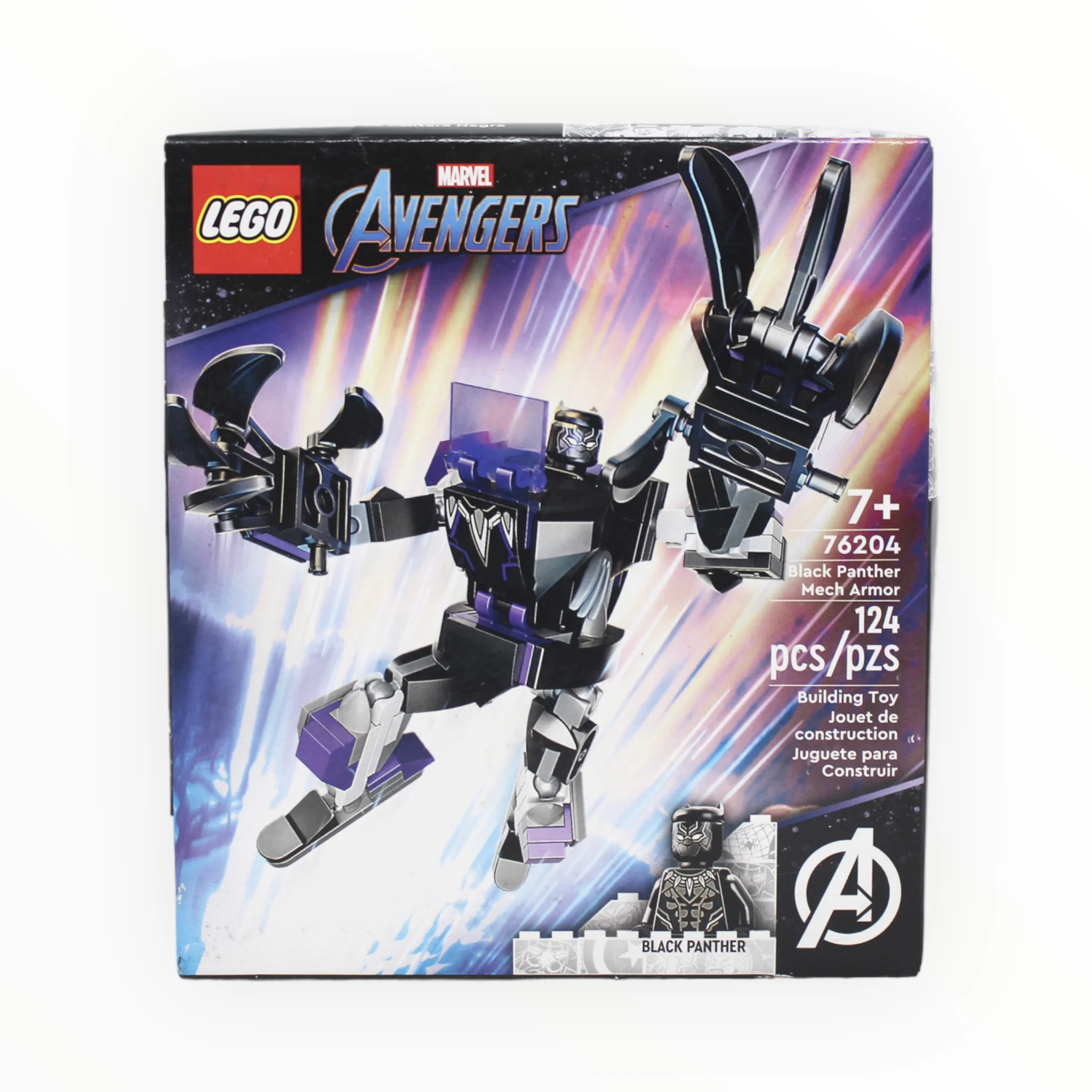 Retired Set 76204 Marvel Black Panther Mech Armor