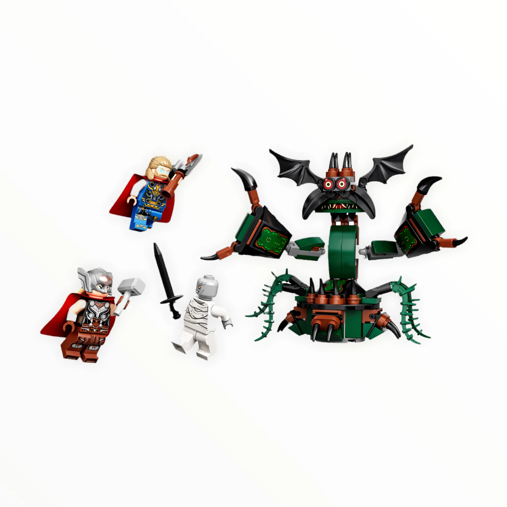 Retired Set 76207 Thor: Love and Thunder Attack on New Asgard - Image 3