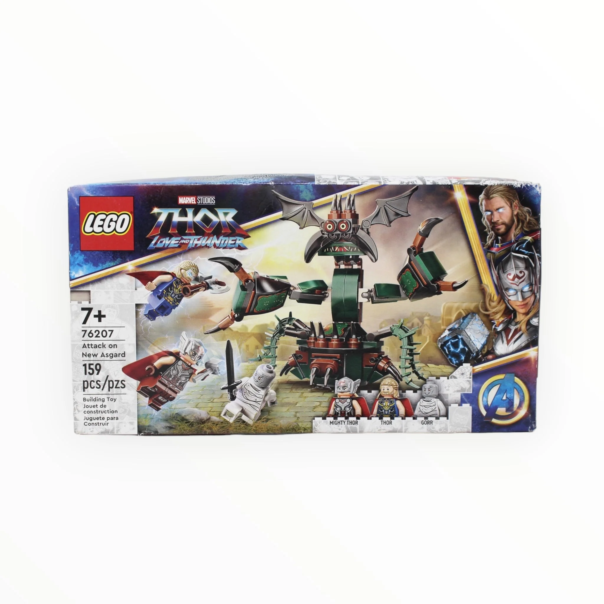 Retired Set 76207 Thor: Love and Thunder Attack on New Asgard - Image 4