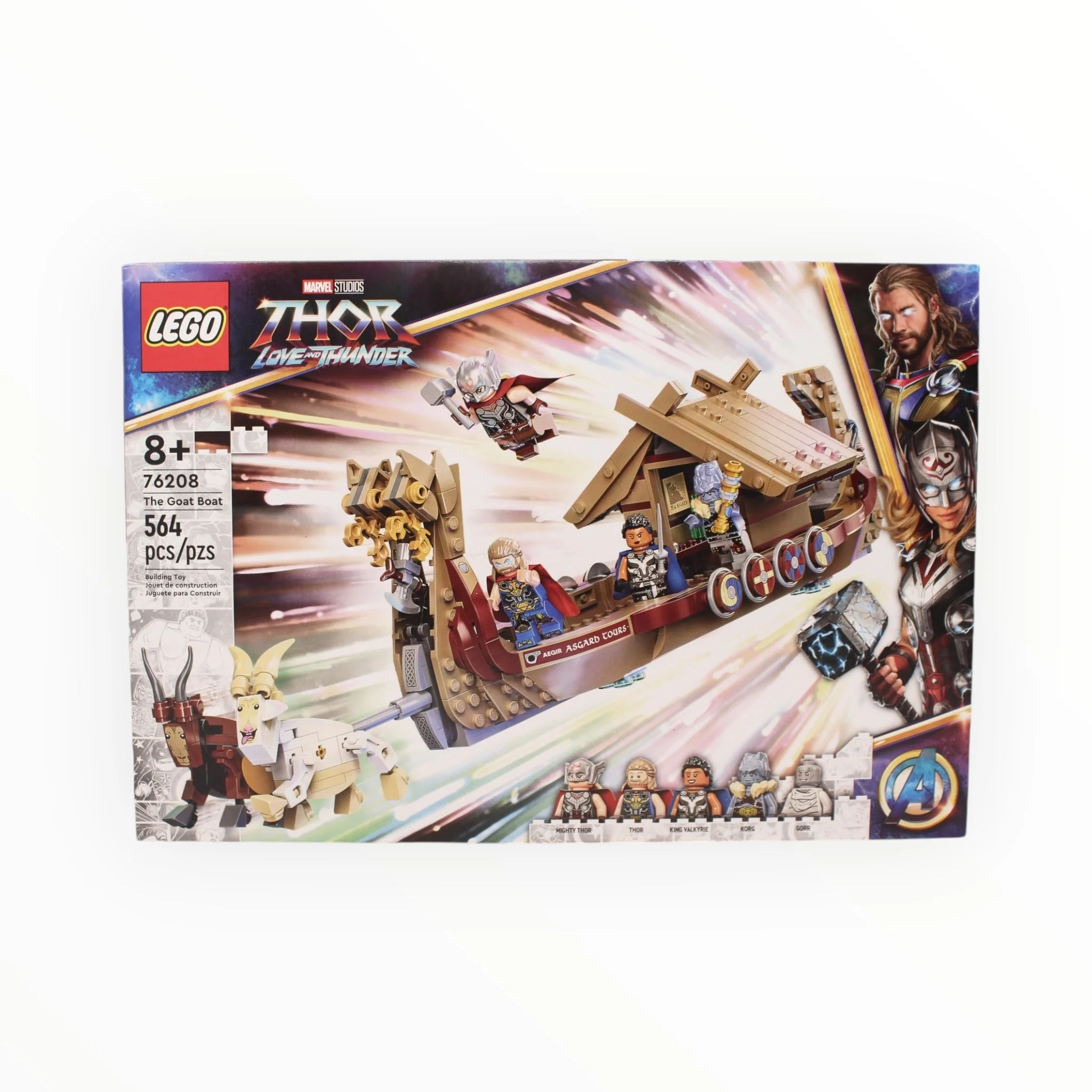 Retired Set 76208 Thor: Love and Thunder The Goat Boat - Image 4