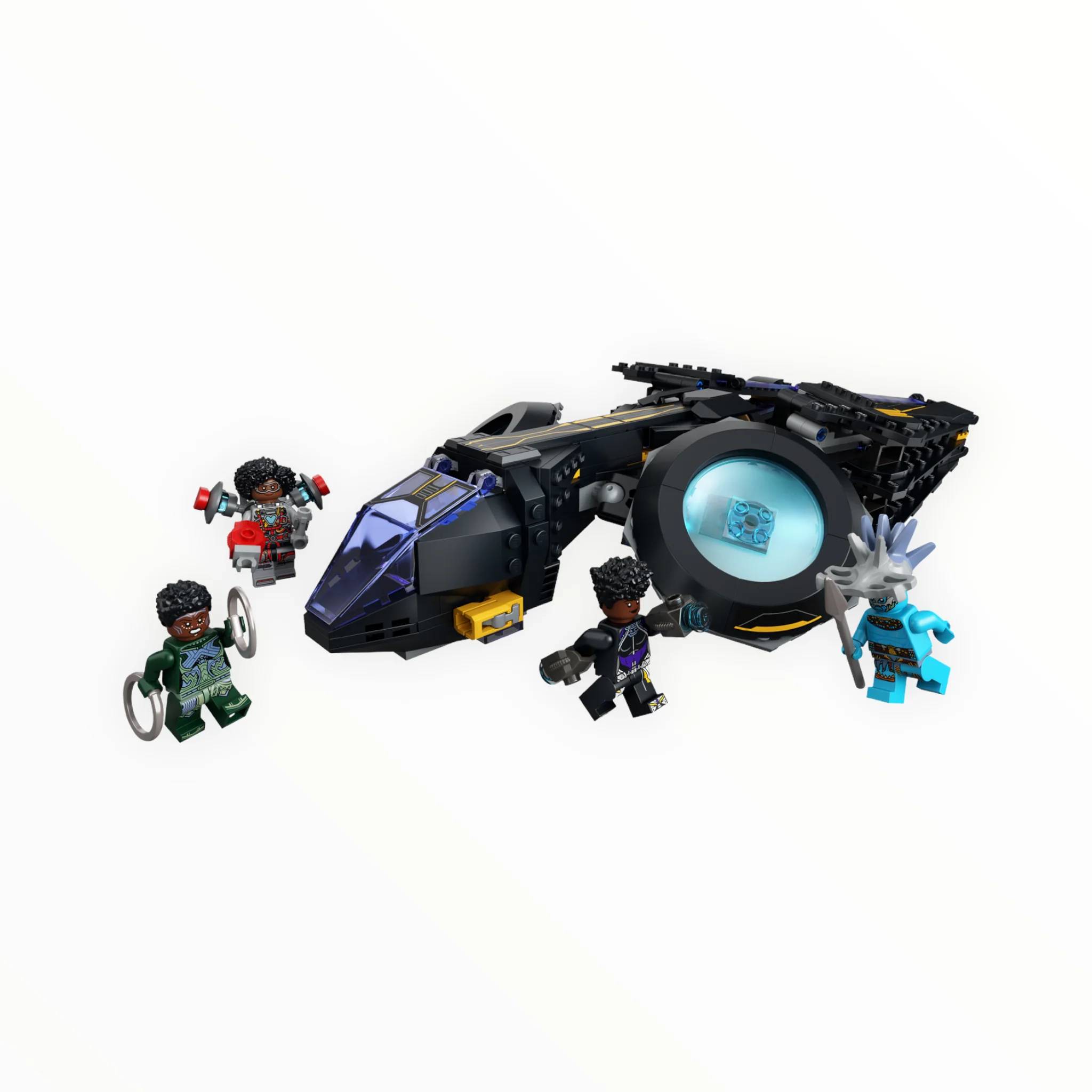 Retired Set 76211 Wakanda Forever Shuri's Sunbird - Image 3