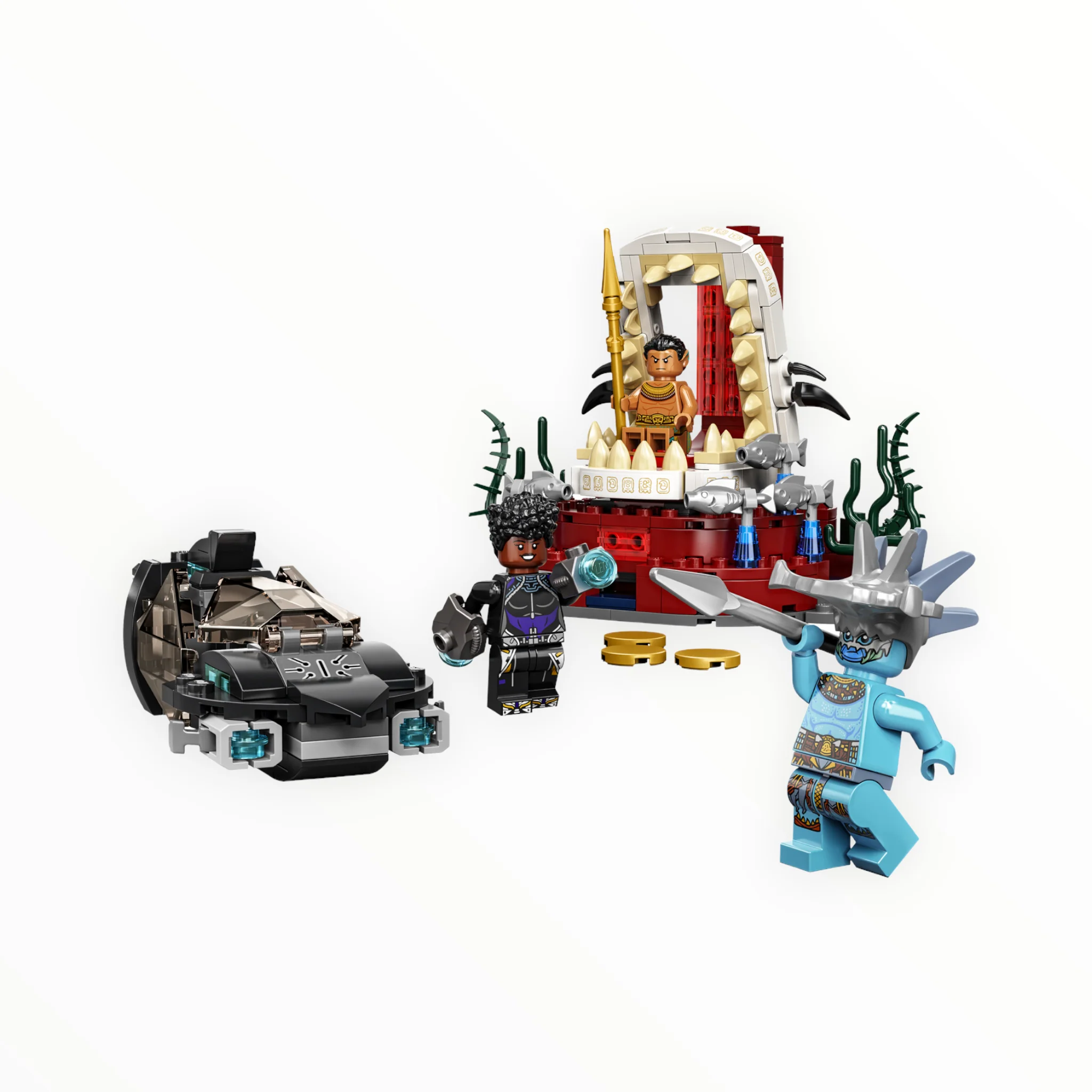 Retired Set 76213 Wakanda Forever King Namor’s Throne Room - Image 3