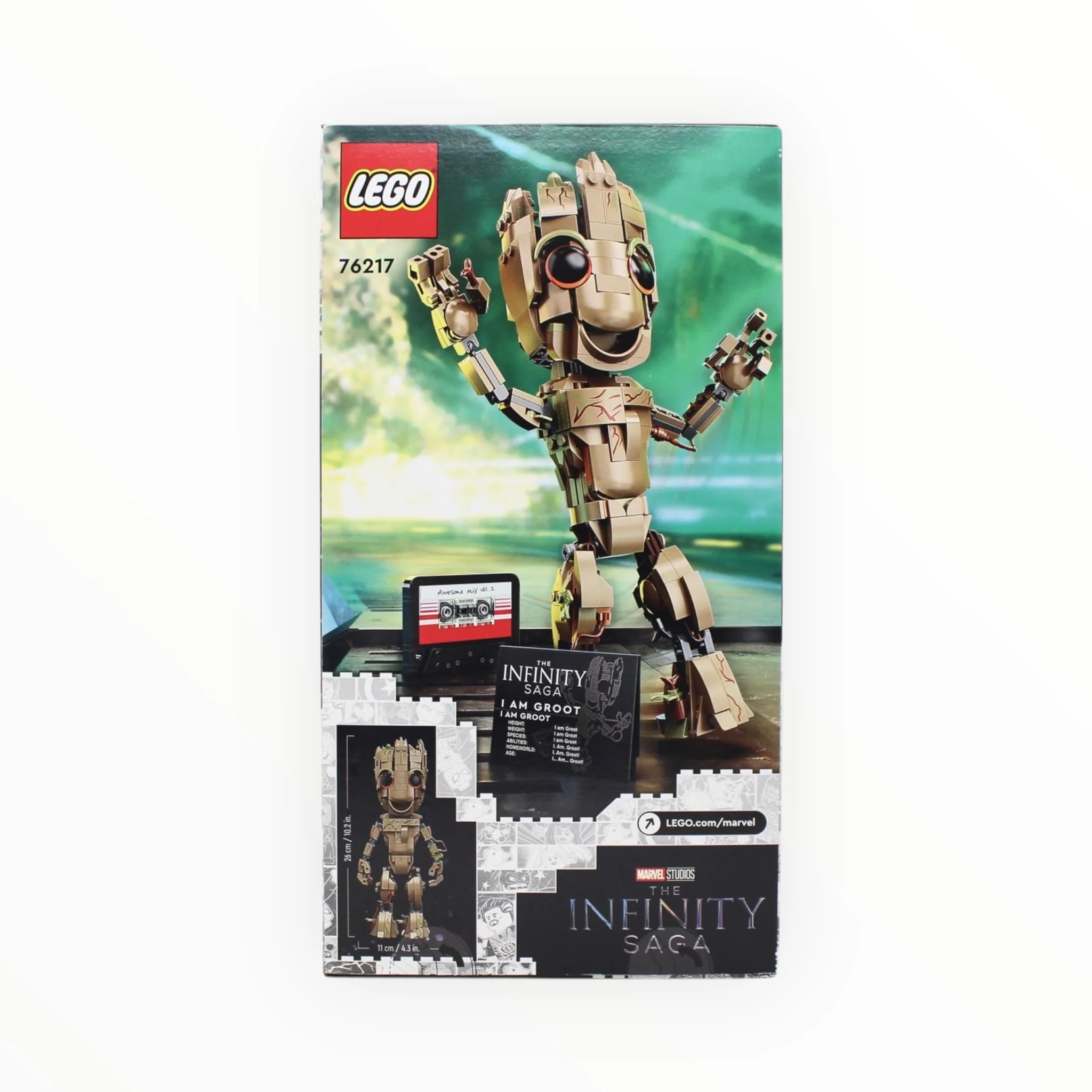 Retired Set 76217 Marvel Infinity Saga I am Groot - Image 2
