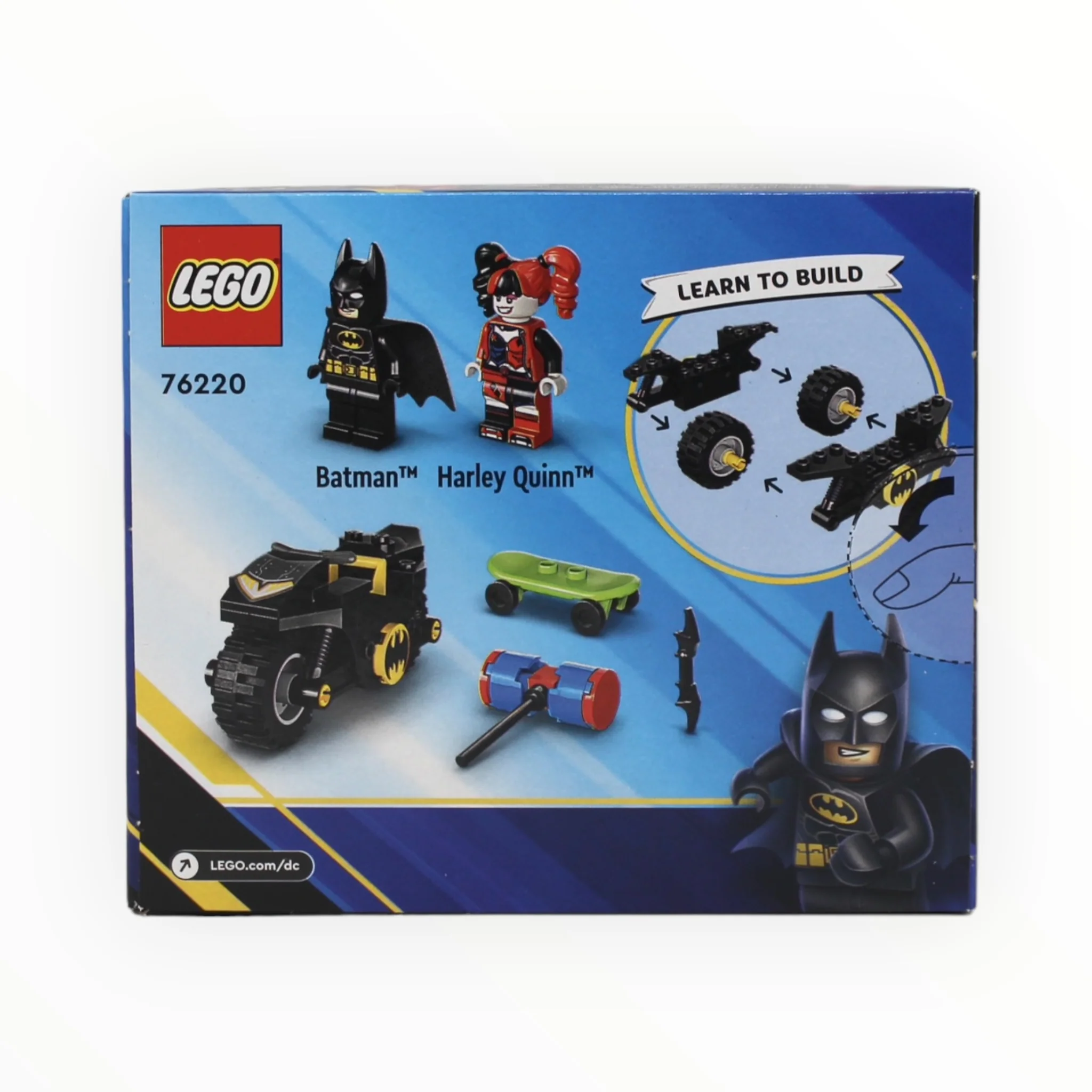 Retired Set 76220 DC Batman versus Harley Quinn - Image 2