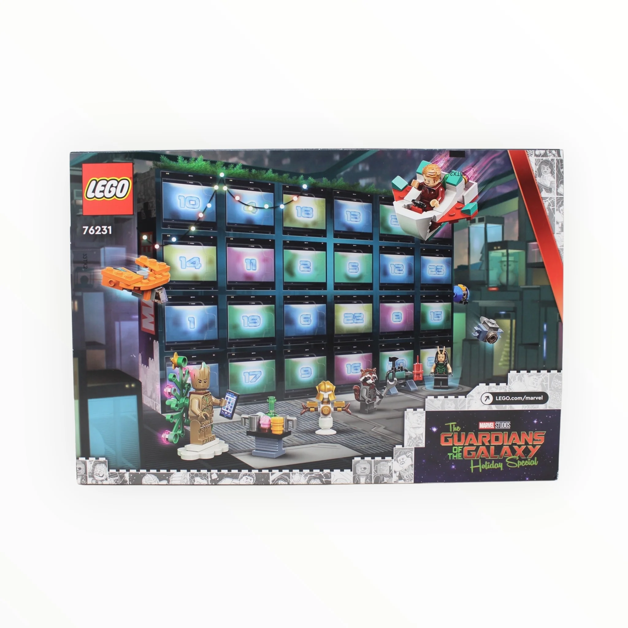 Retired Set 76231 Marvel Guardians of the Galaxy Advent Calendar - Image 2
