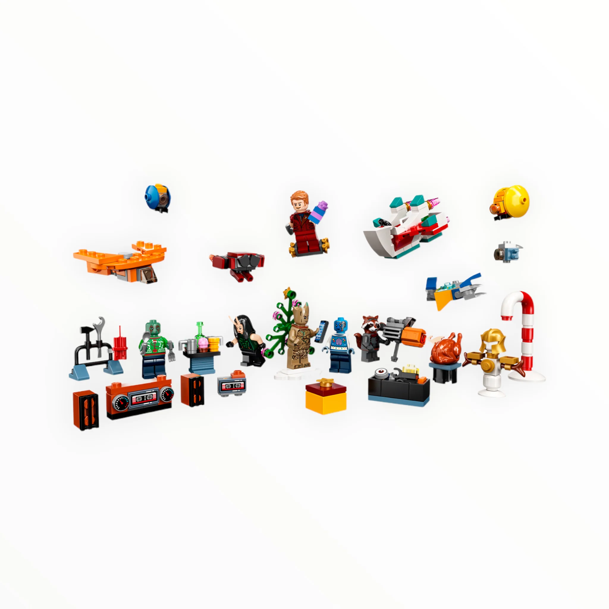 Retired Set 76231 Marvel Guardians of the Galaxy Advent Calendar - Image 3