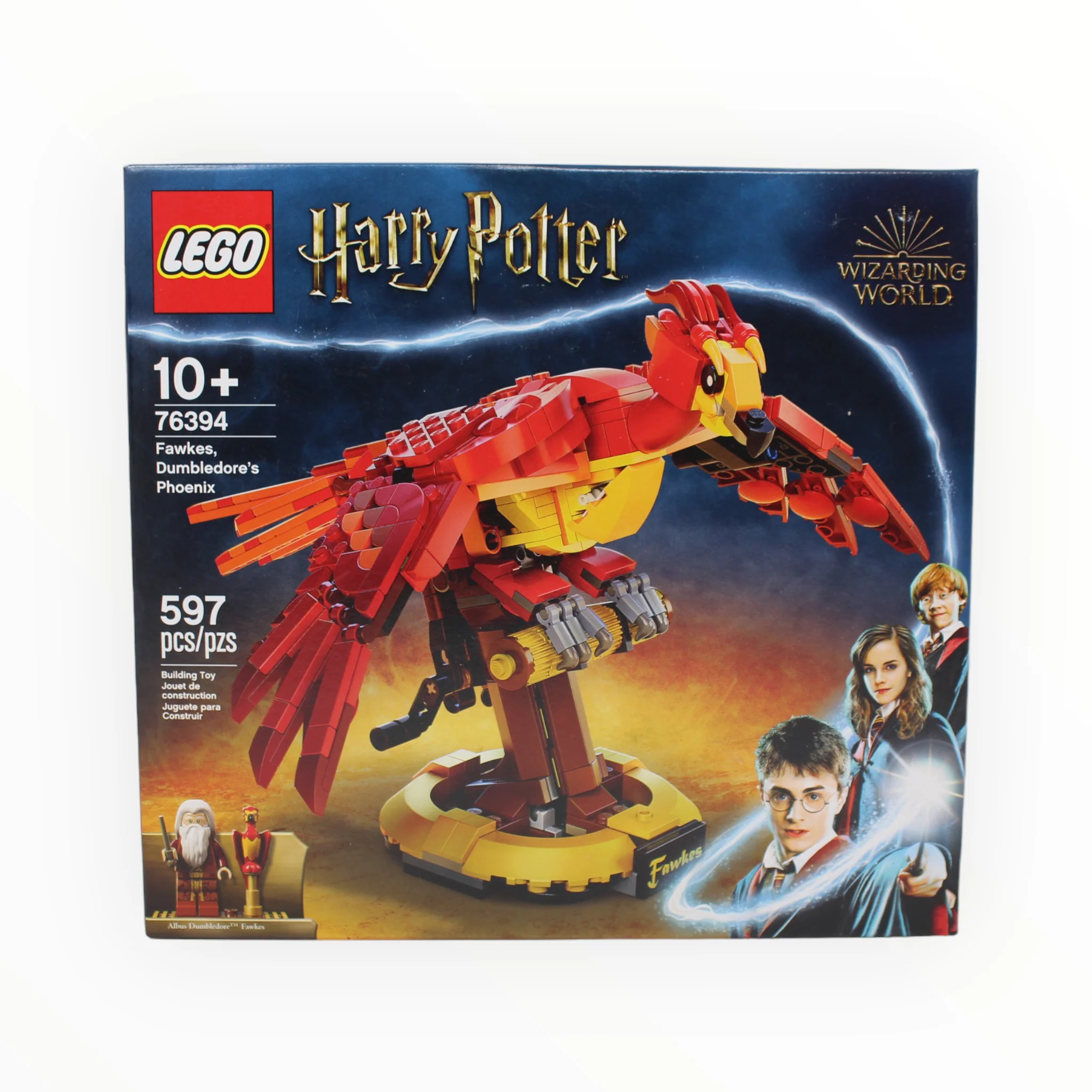 Retired Set 76394 Harry Potter Fawkes, Dumbledoreās Phoenix