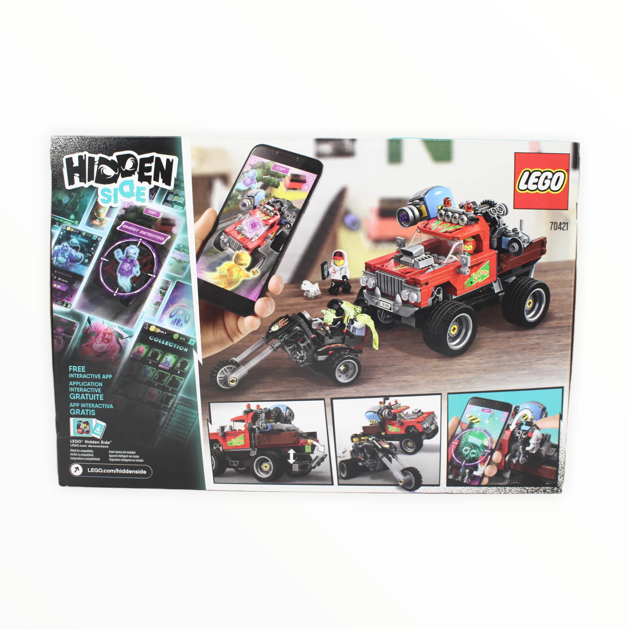 Retired Set 70421 Hidden Side El Fuego’s Stunt Truck - Image 2