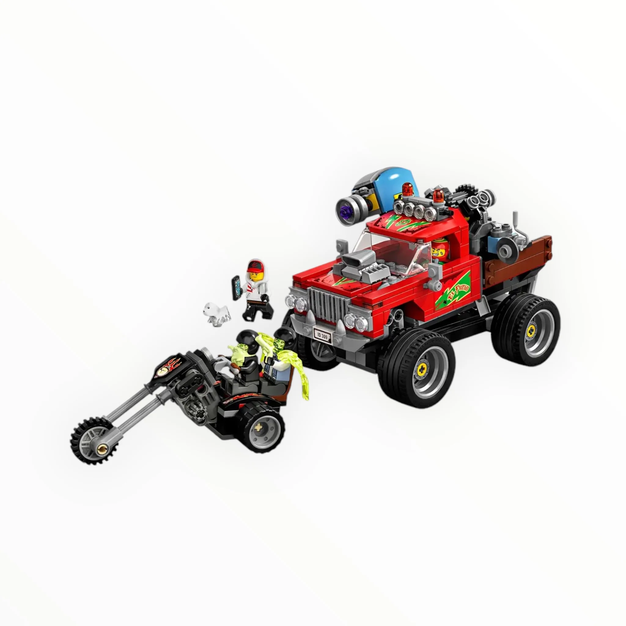 Retired Set 70421 Hidden Side El Fuego’s Stunt Truck - Image 3
