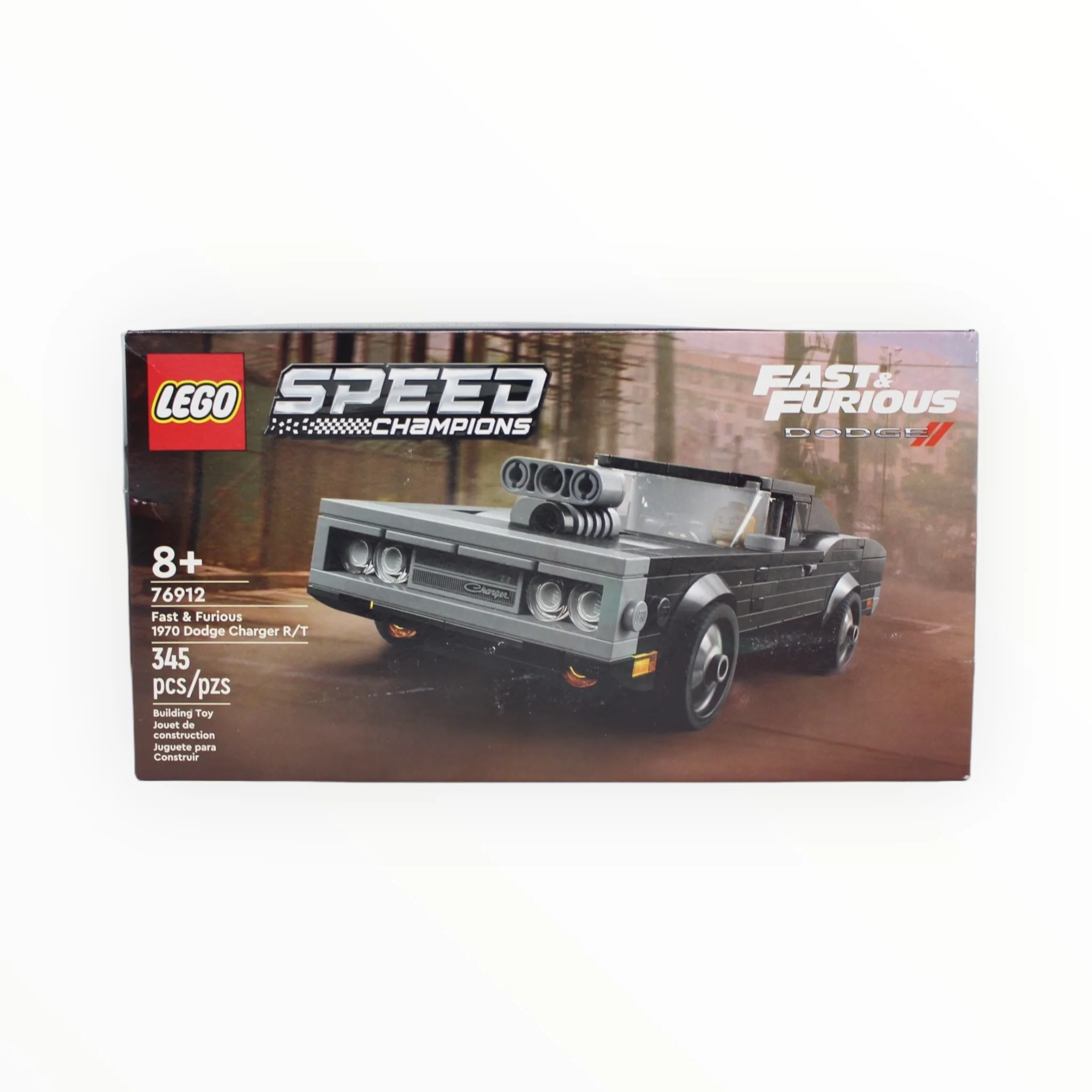 Retired Set 76912 Speed Champions Fast & Furious 1970 Dodge Charger R/T (damaged box)