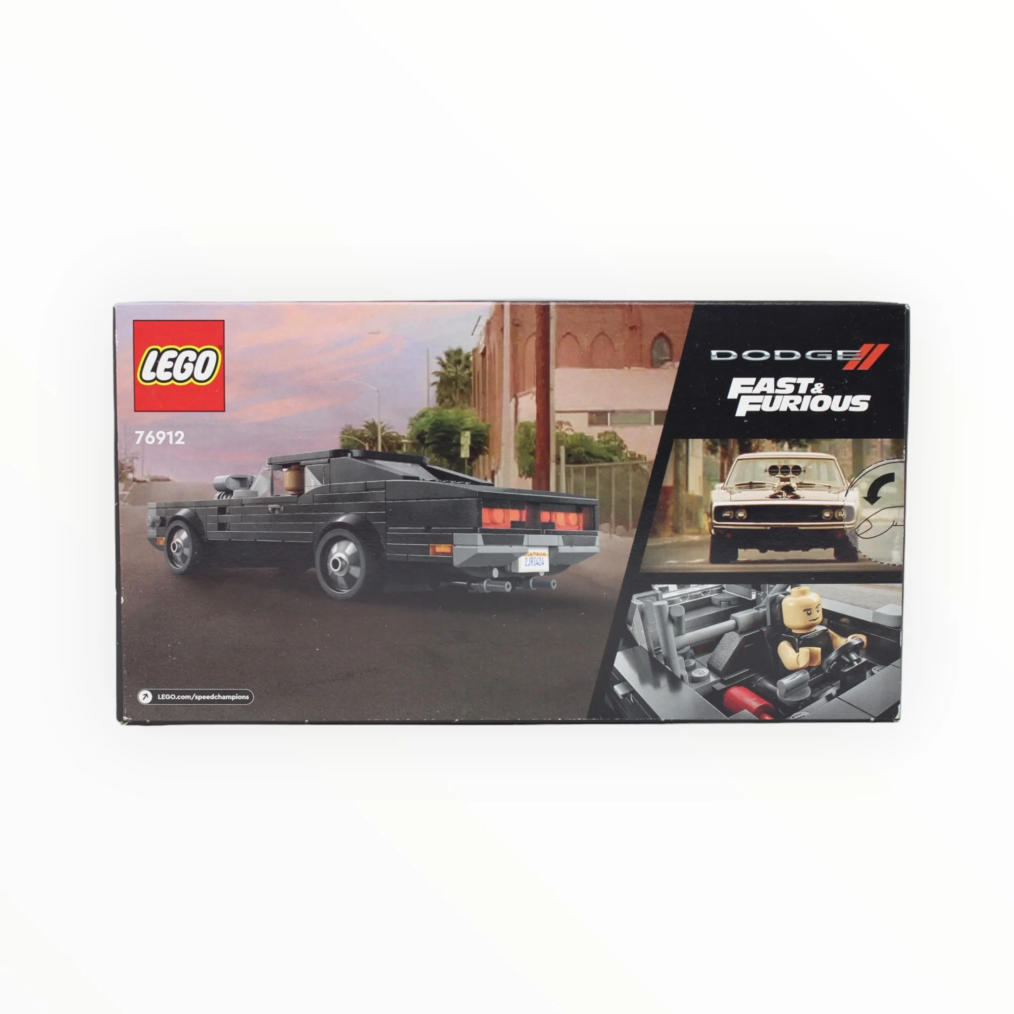 Retired Set 76912 Speed Champions Fast & Furious 1970 Dodge Charger R/T (damaged box) - Image 2