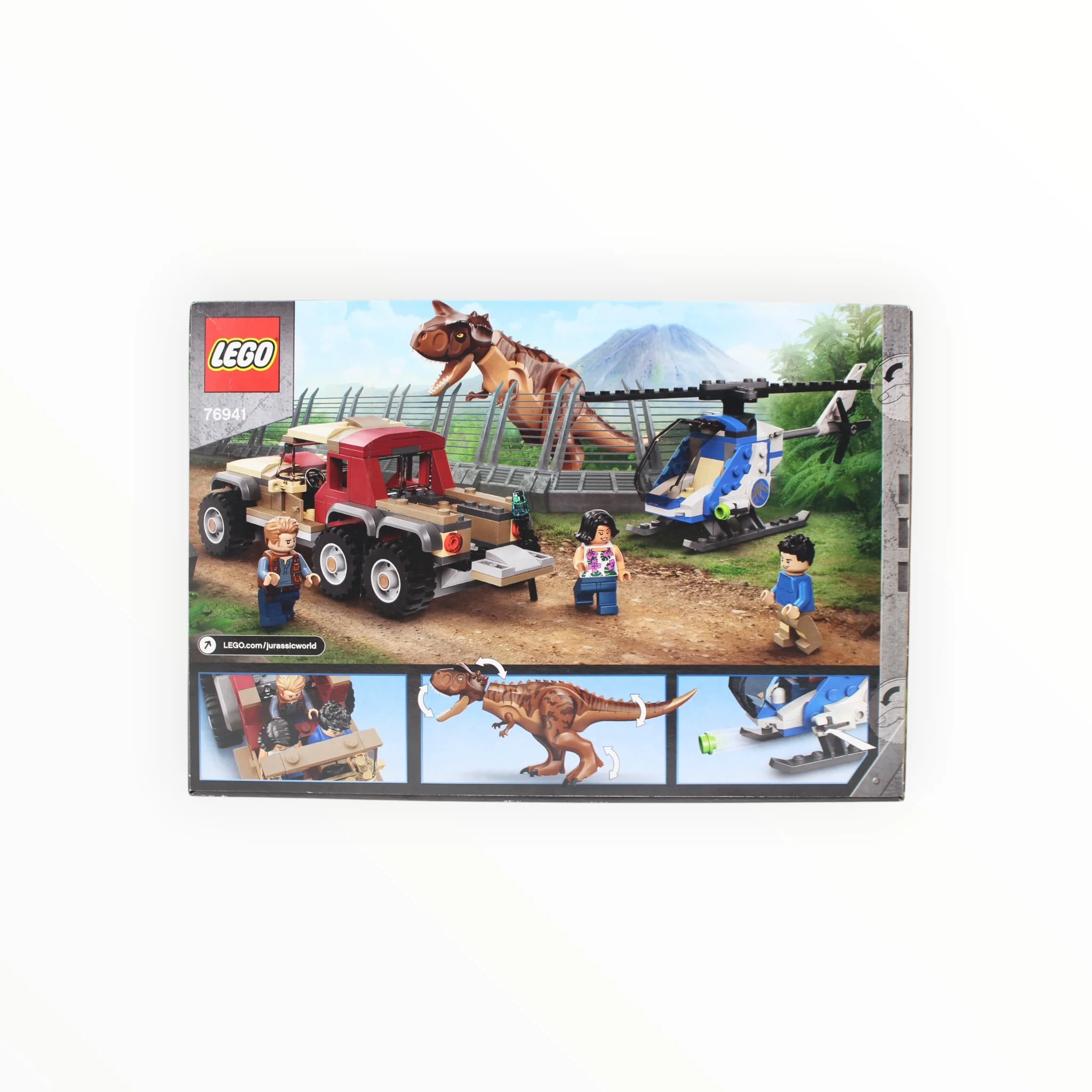 Retired Set 76941 Jurassic World Carnotaurus Dinosaur Escape - Image 2