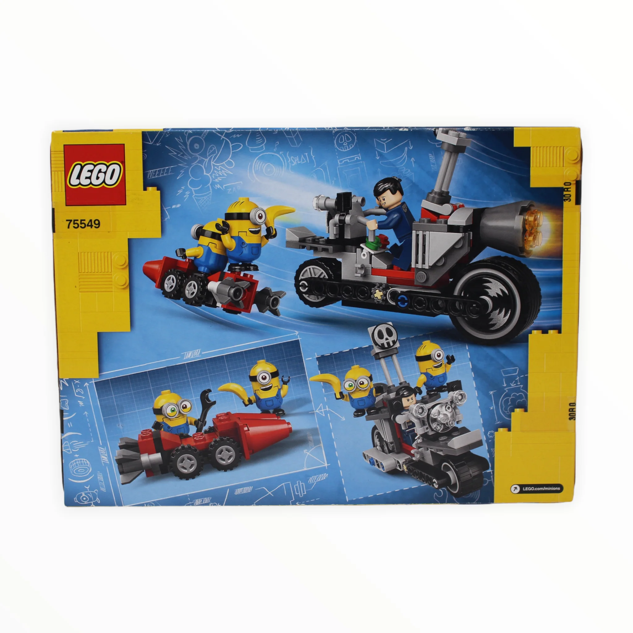 Retired Set Minions 75549 Unstoppable Bike Chase - Image 2