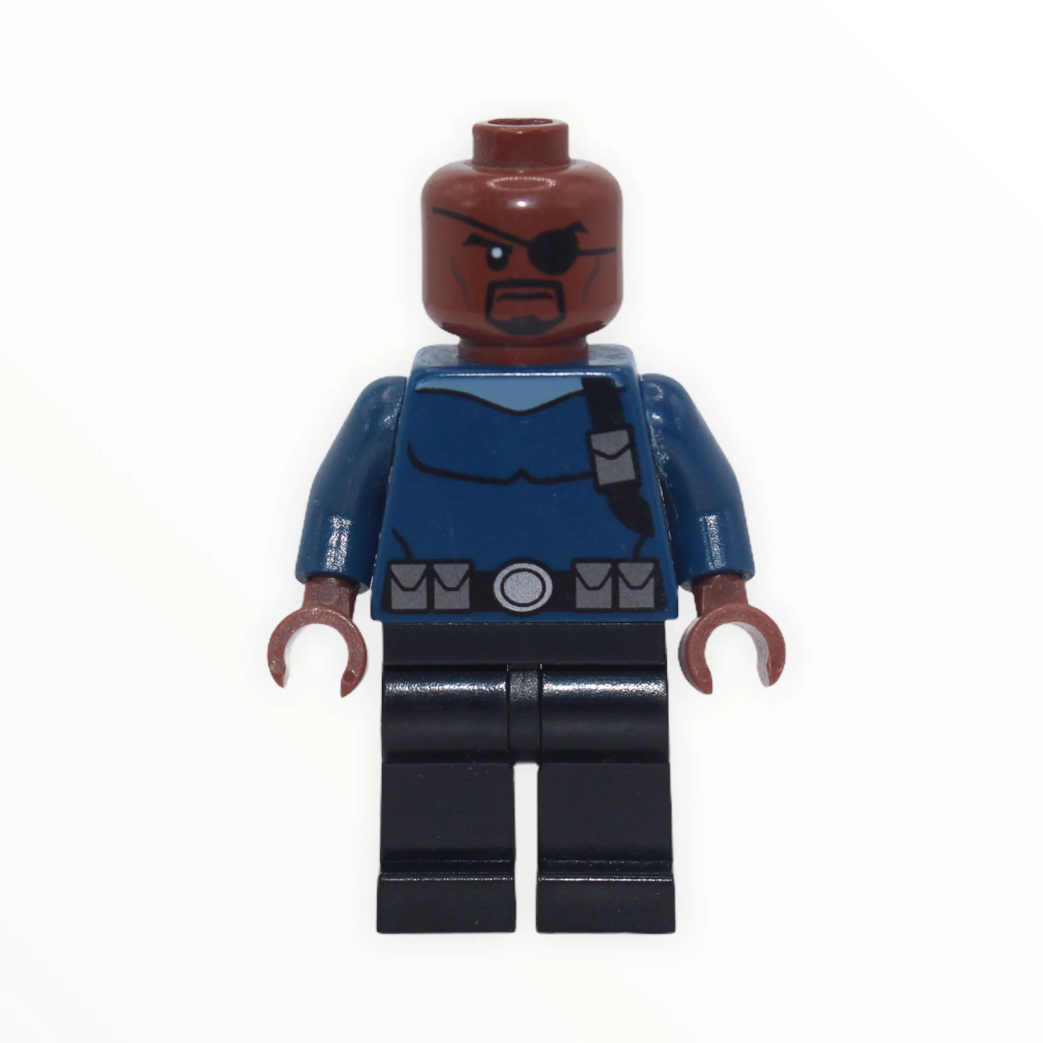 Nick Fury (blue sweater, 2013)