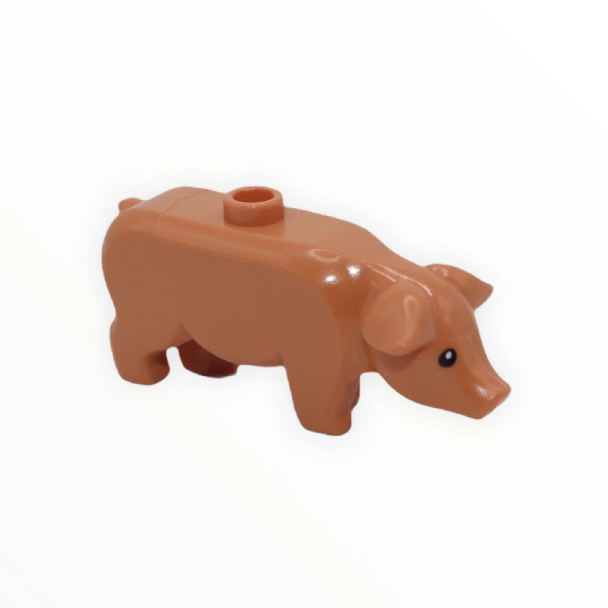 Nougat Pig (black eyes, white pupils) - Image 2