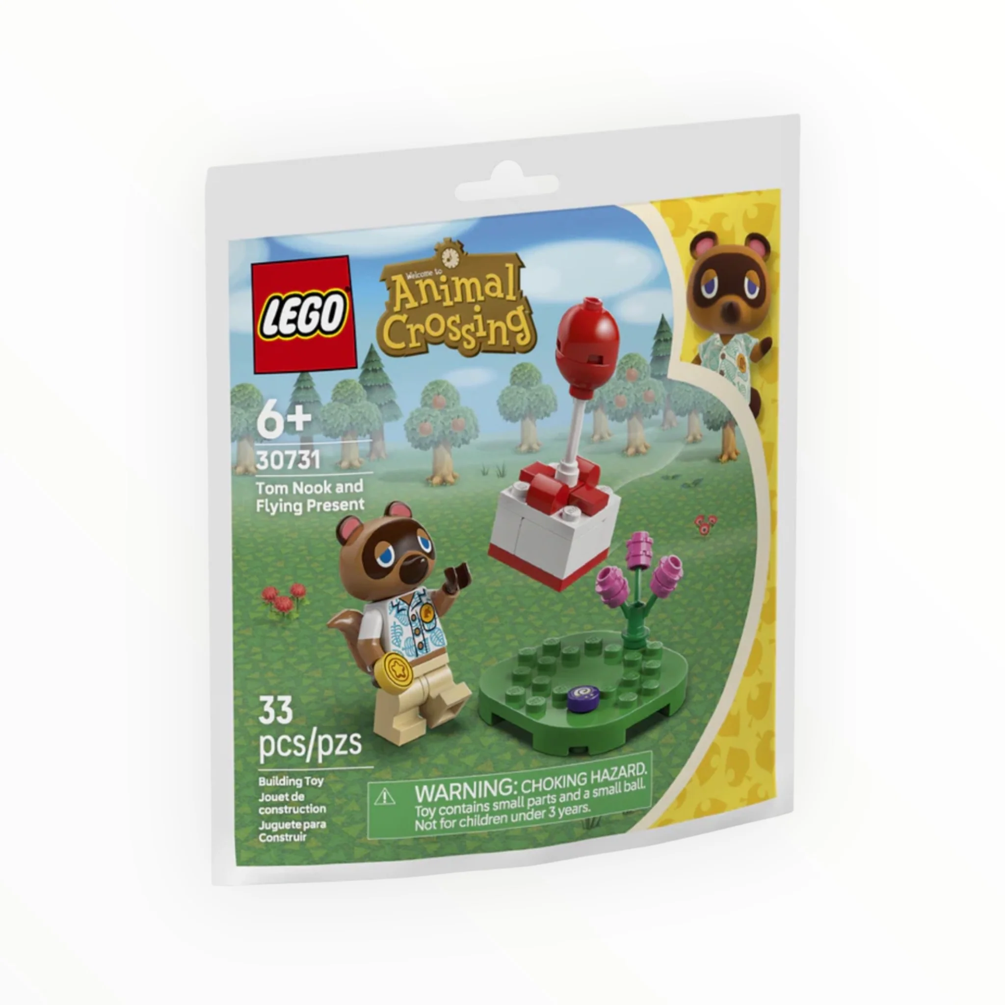 Paper Bag 30731 Animal Crossing Tom Nook and Flying Present - Image 2