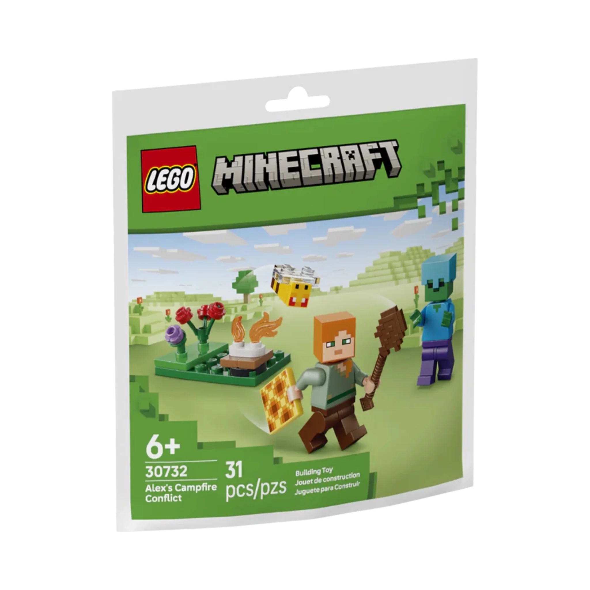 Paper Bag 30732 Minecraft Alex’s Campfire Conflict - Image 2