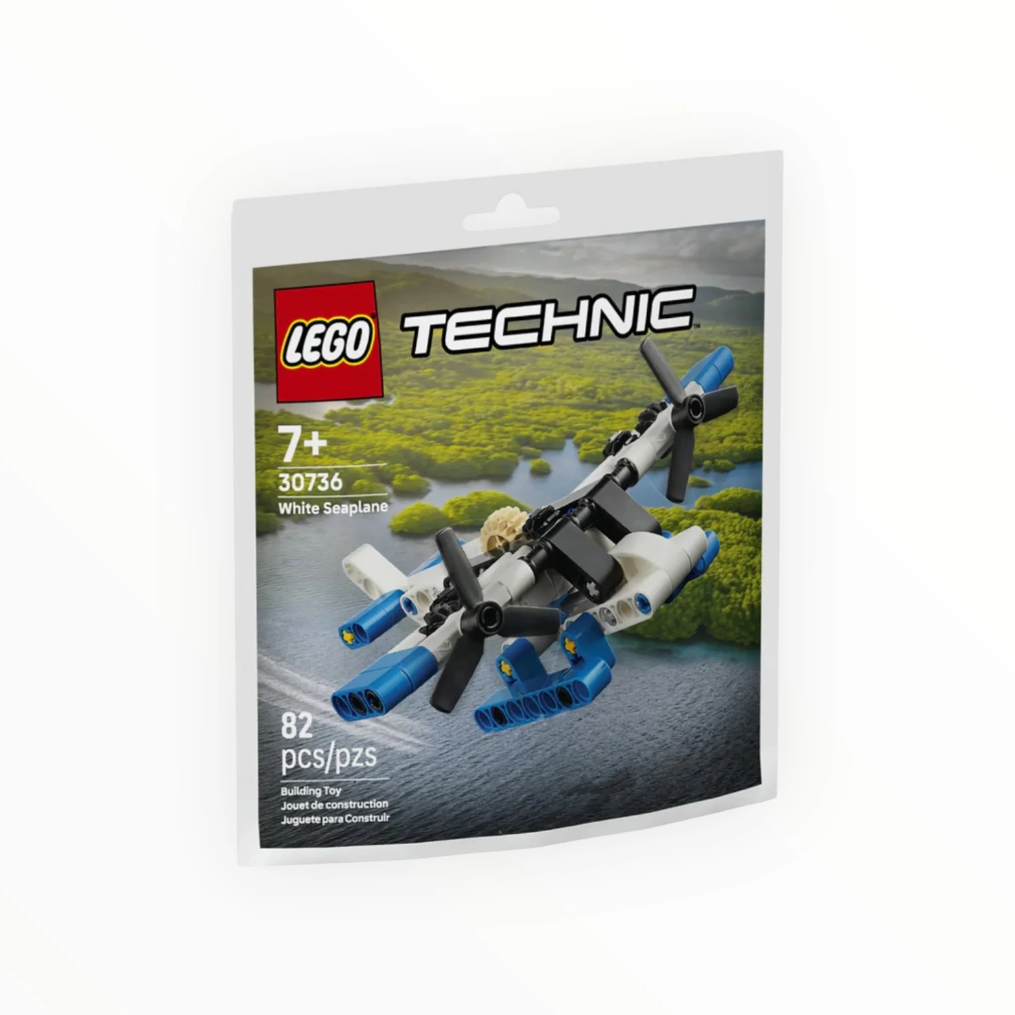 Paper Bag 30736 Technic White Seaplane - Image 2