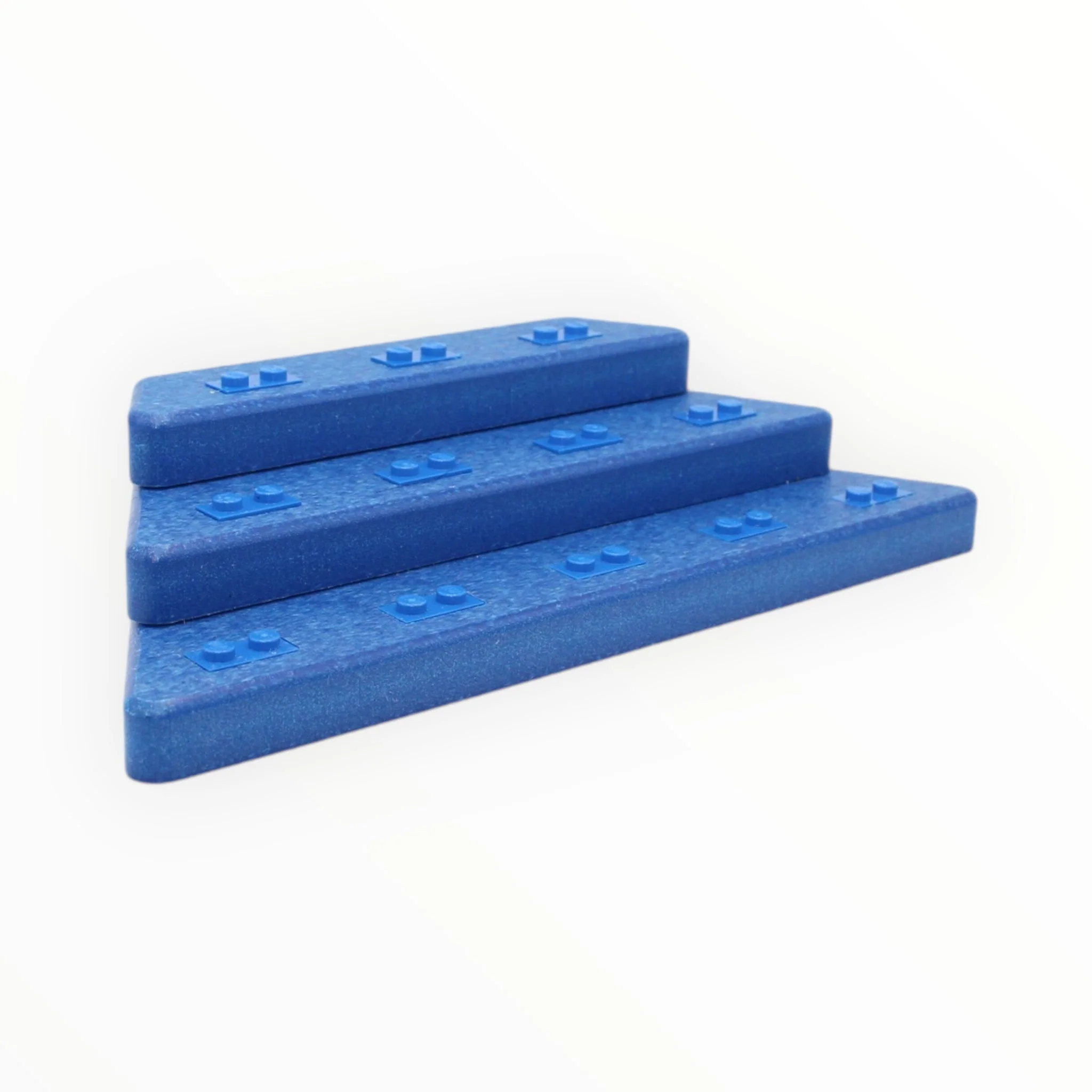 Podium Display Stand - Blue