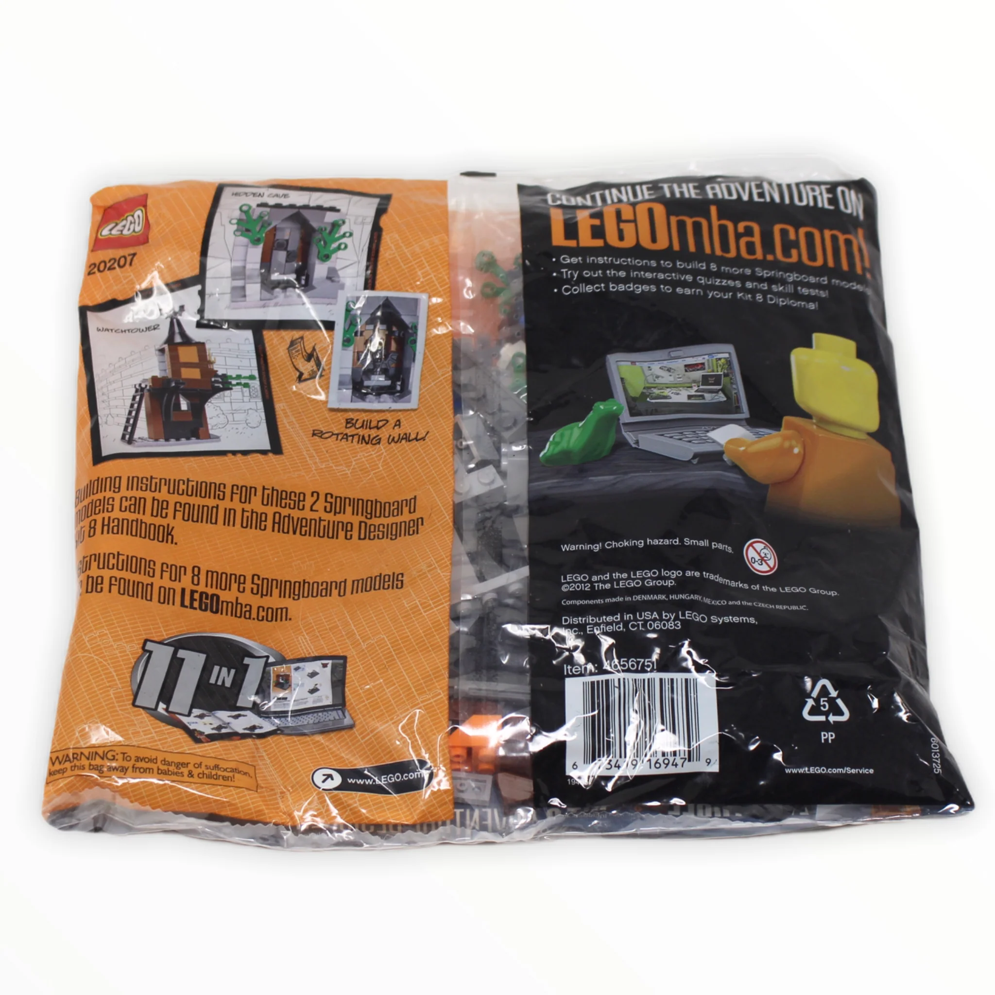 Polybag 20207 LEGO Master Builder Academy Level 3 - Kit 8 The Forbidden Bridge - Image 2