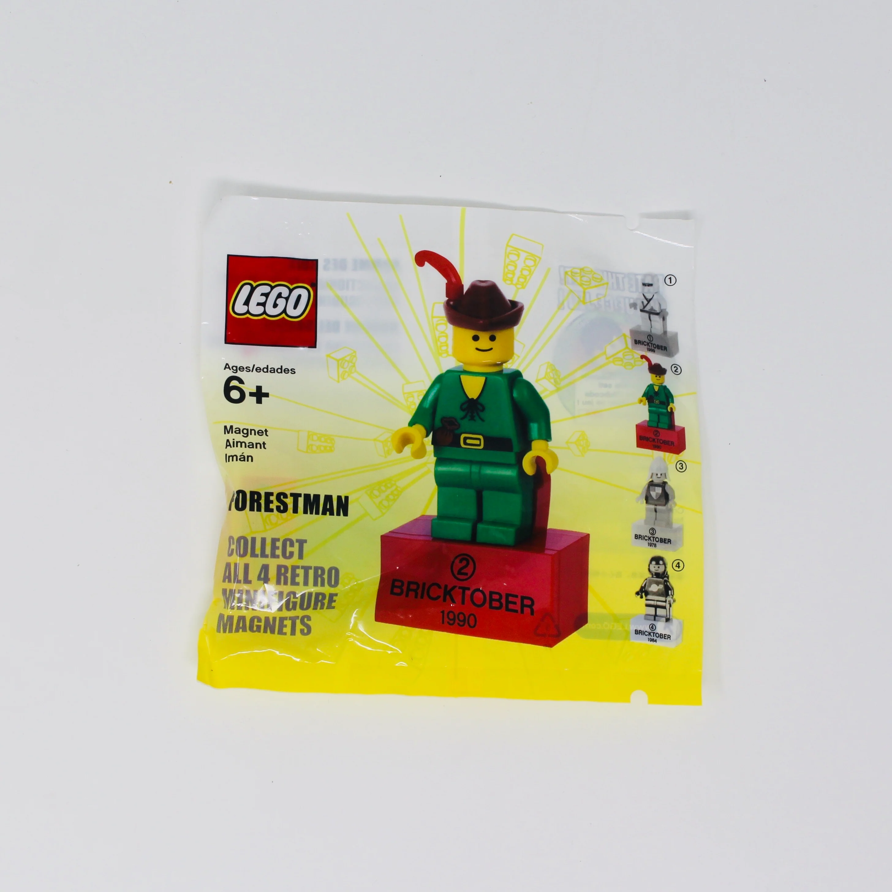 Polybag 2856224 Retro Forestman Magnet (Bricktober 2011)