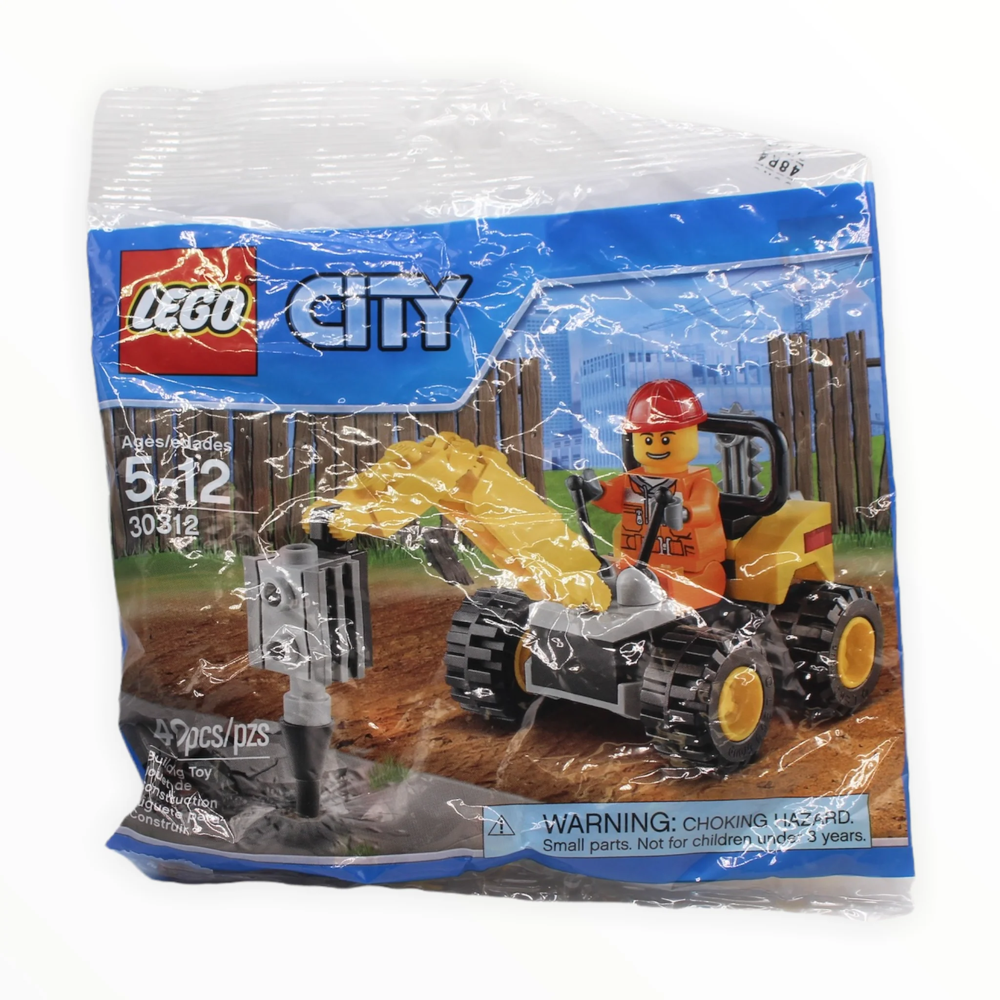 Polybag 30312 City Demolition Driller