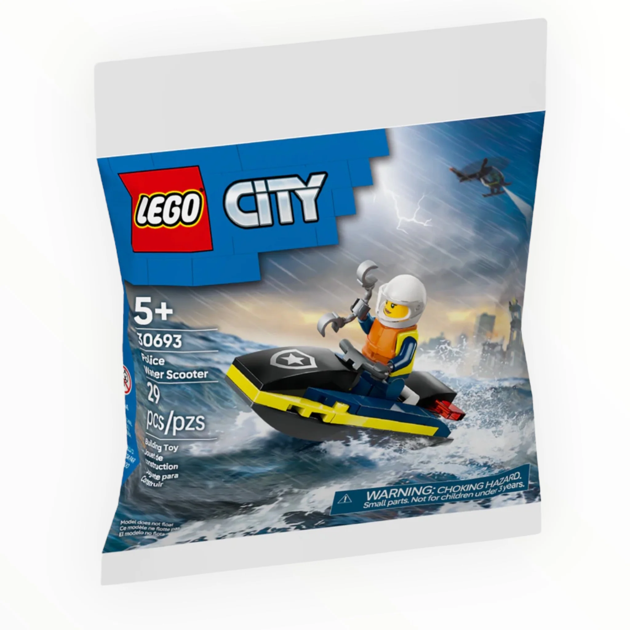 Polybag 30693 City Police Water Scooter - Image 3