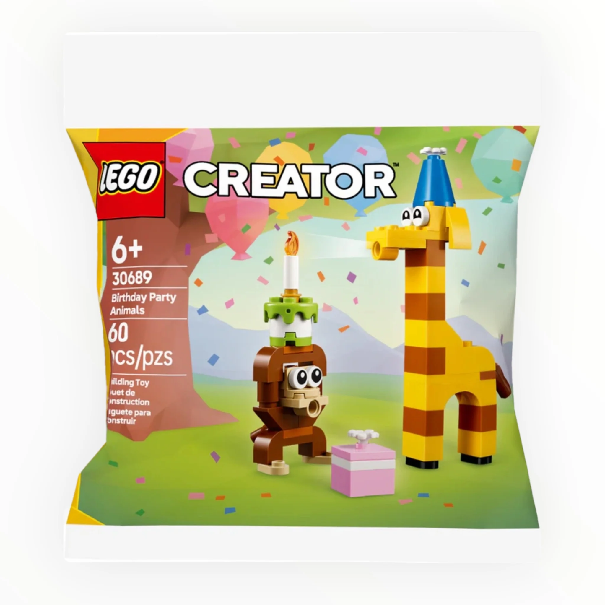 Polybag 30689 Creator Birthday Party Animals - Image 2