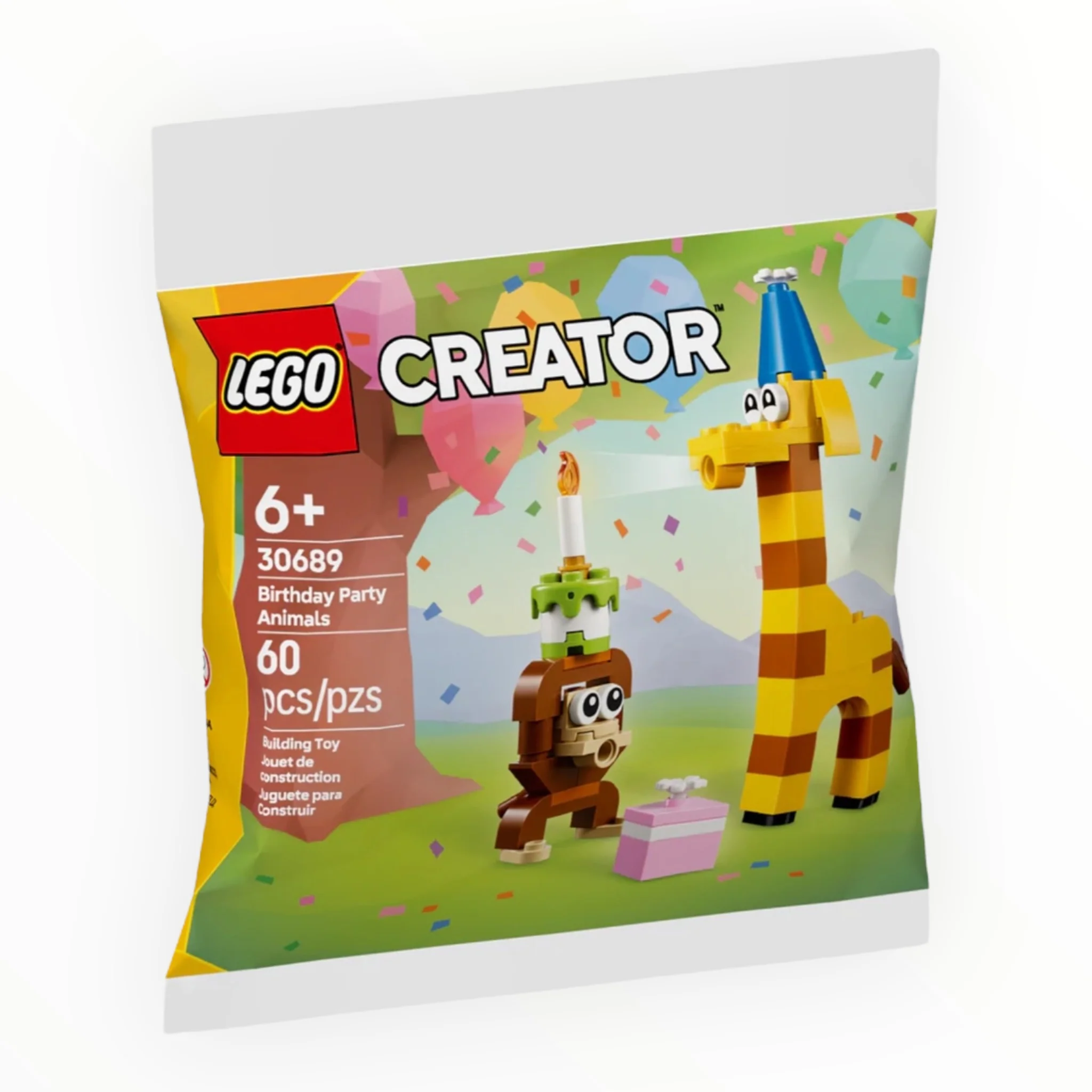 Polybag 30689 Creator Birthday Party Animals - Image 3