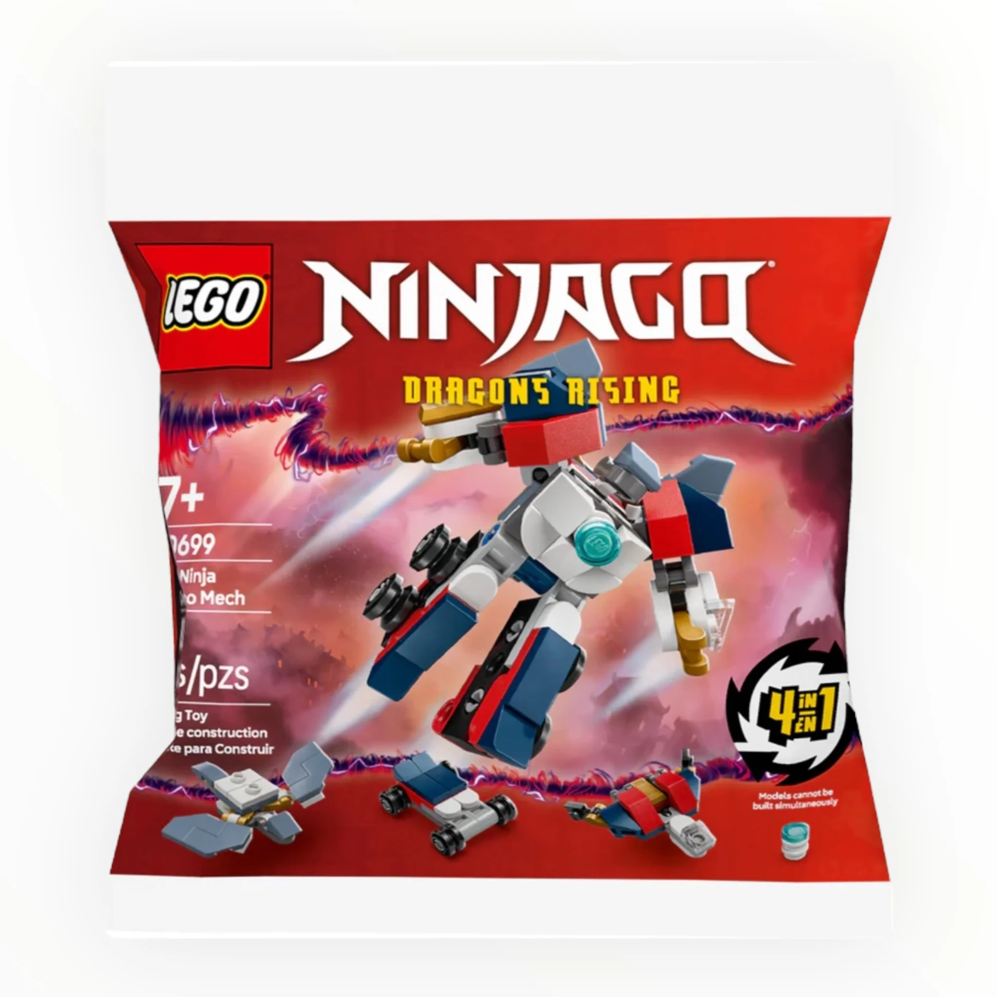 Polybag 30699 Ninjago Mini Ninja Combo Mech - Image 2