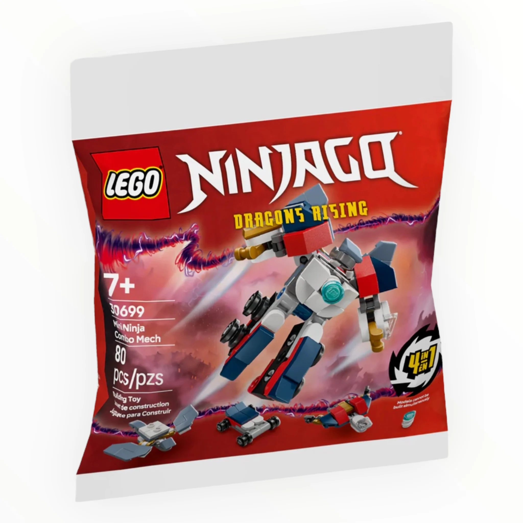 Polybag 30699 Ninjago Mini Ninja Combo Mech - Image 3
