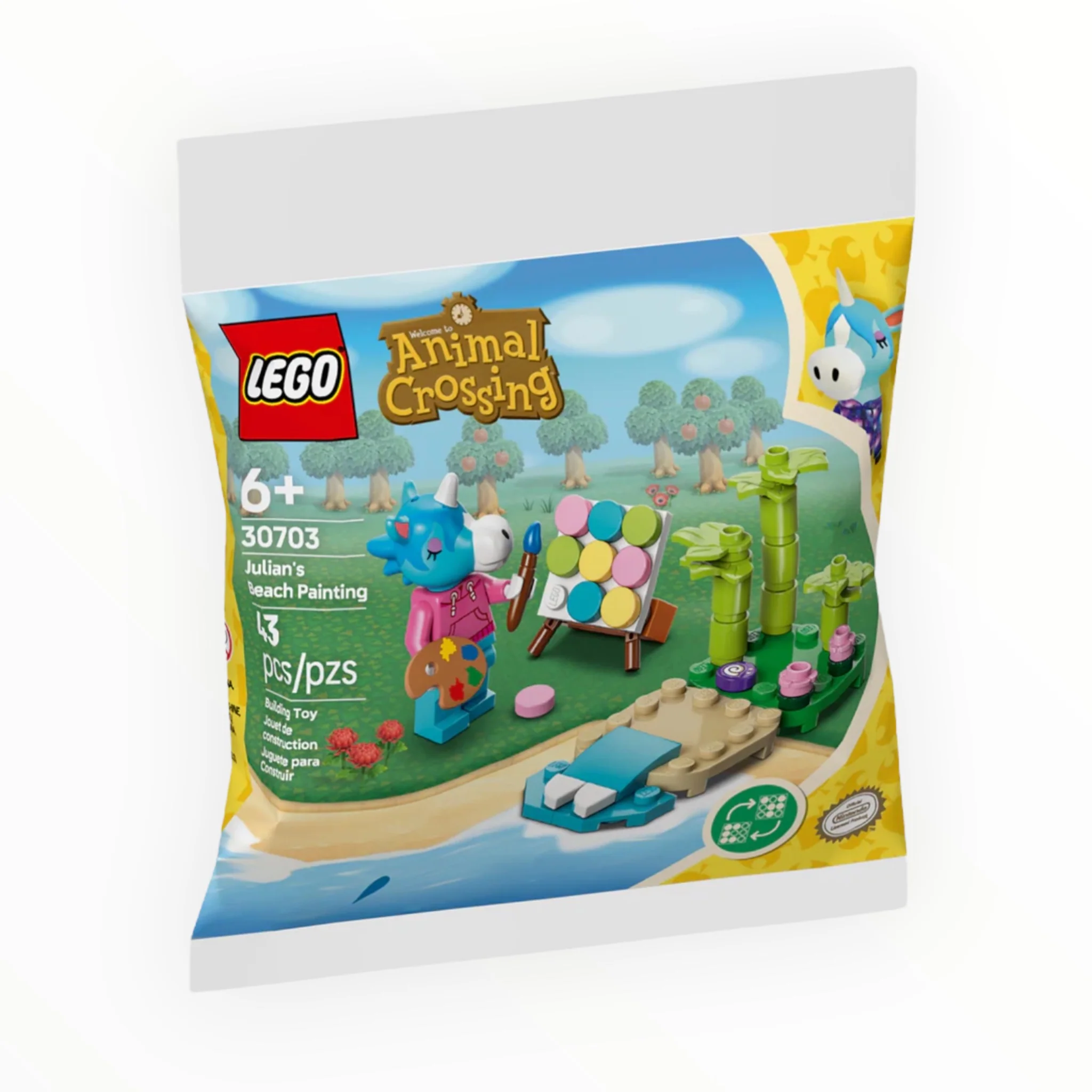 Polybag 30703 Animal Crossing Julien’s Beach Painting - Image 3